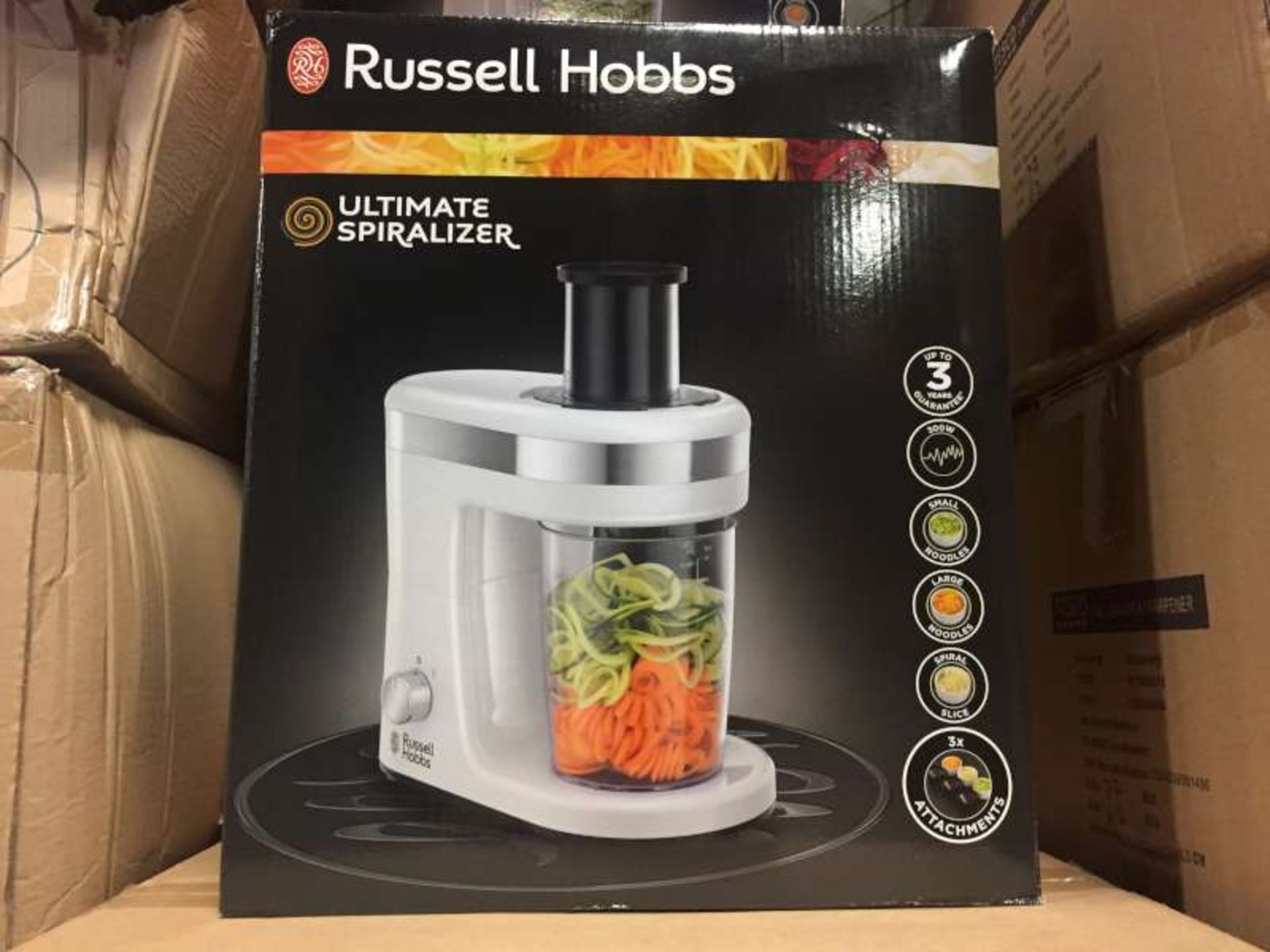 6 X BRAND NEW BOXED RUSSELL HOBBS ULTIMATE SPIRALIZERS