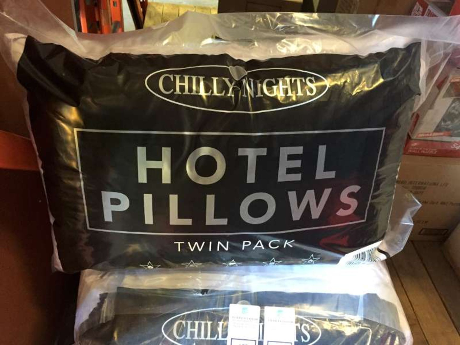 12 X BRAND NEW CHILLY NIGHTS PILLOWS IN 1 BAG