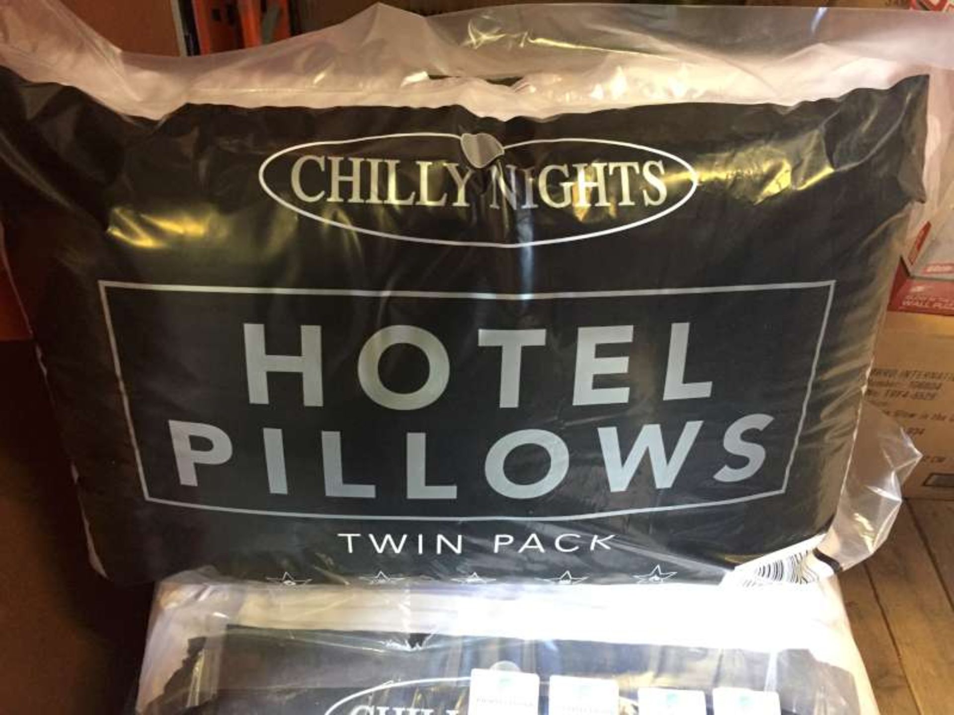 12 X BRAND NEW CHILLY NIGHTS PILLOWS IN 1 BAG