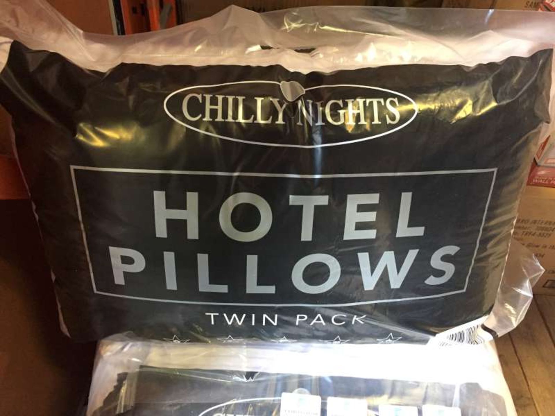 12 X BRAND NEW CHILLY NIGHTS PILLOWS IN 1 BAG