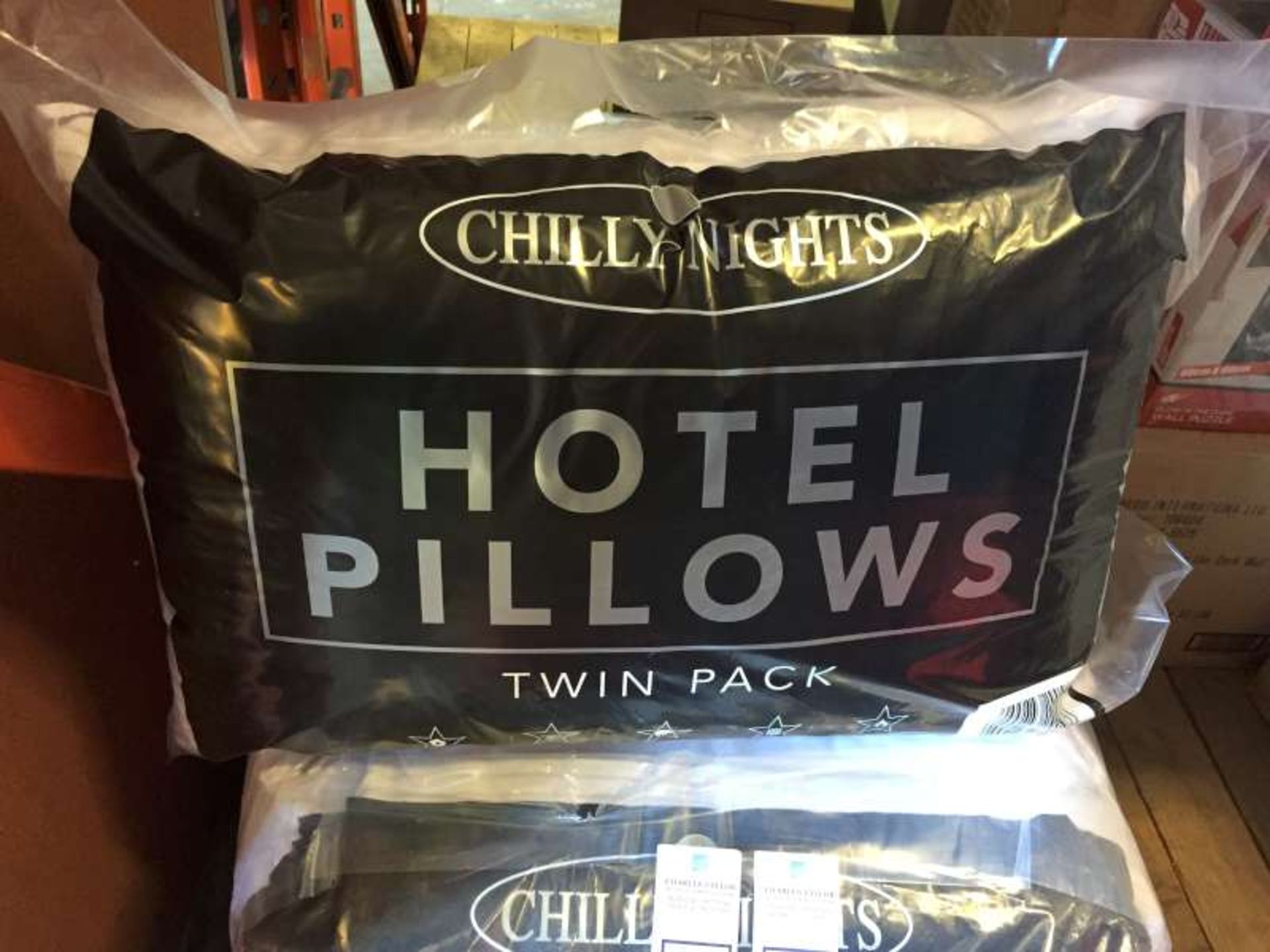 12 X BRAND NEW CHILLY NIGHTS PILLOWS IN 1 BAG