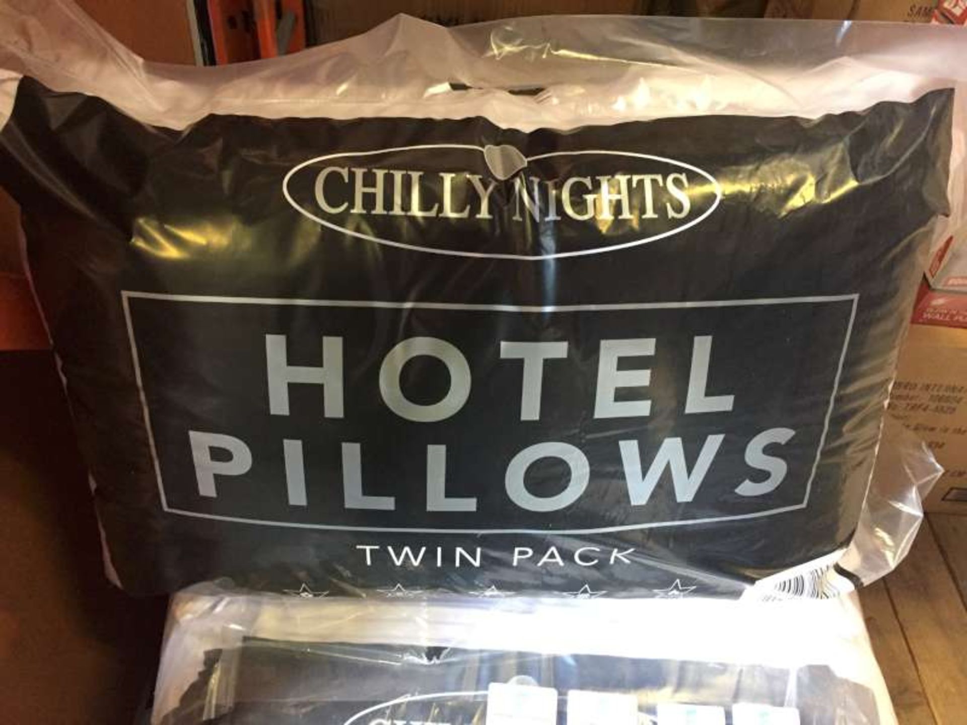 12 X BRAND NEW CHILLY NIGHTS PILLOWS IN 1 BAG