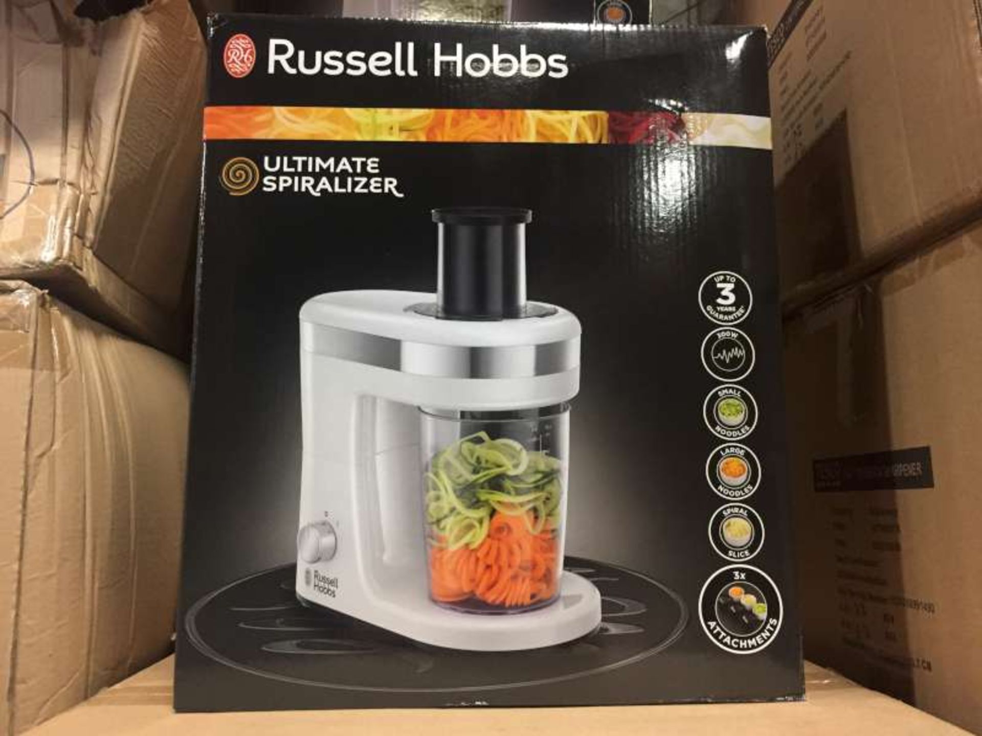 6 X BRAND NEW BOXED RUSSELL HOBBS ULTIMATE SPIRALIZERS