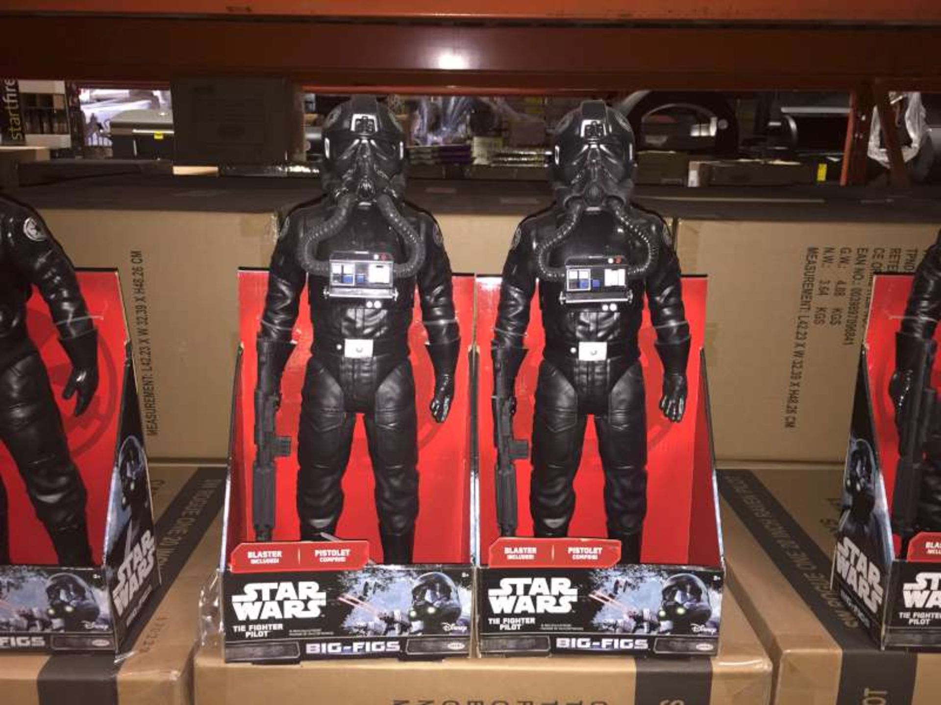 12 X BRAND NEW BOXED STAR WARS 18 INCH ROUGE ONE RAVEN PILOT FIGURE IN 2 BOXES