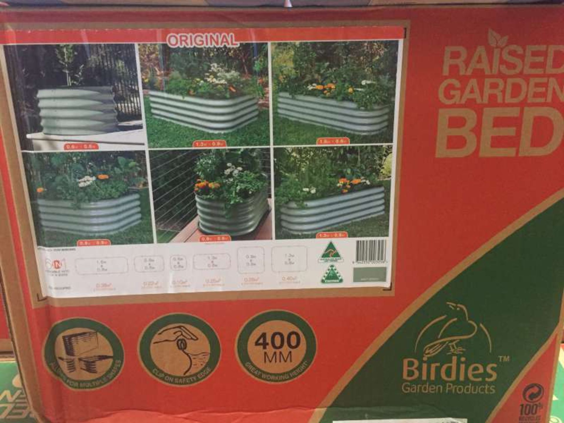 8 X BIRDIES 6 IN 1 PLANTERS IN 8 BOXES