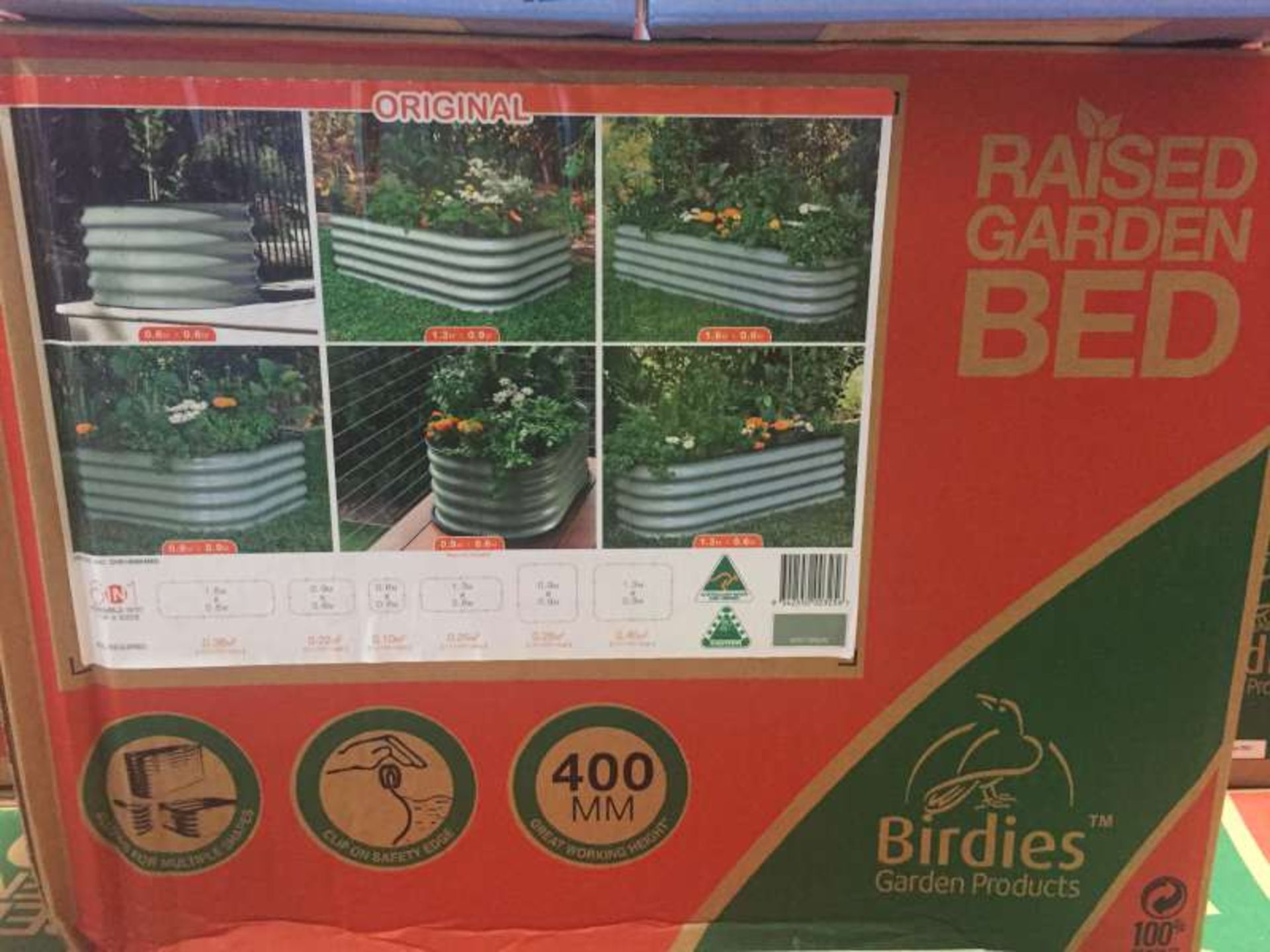 8 X BIRDIES 6 IN 1 PLANTERS IN 8 BOXES
