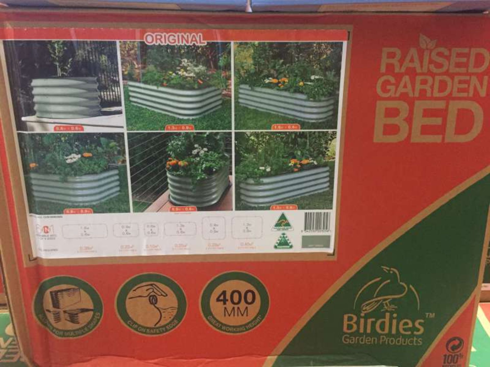 8 X BIRDIES 6 IN 1 PLANTERS IN 8 BOXES