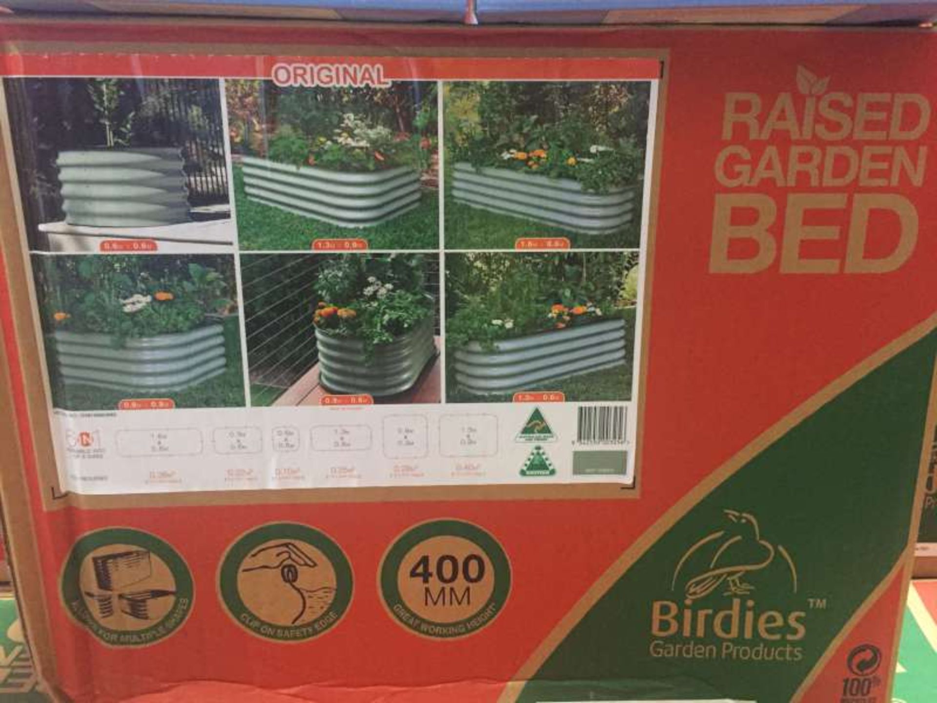 8 X BIRDIES 6 IN 1 PLANTERS IN 8 BOXES