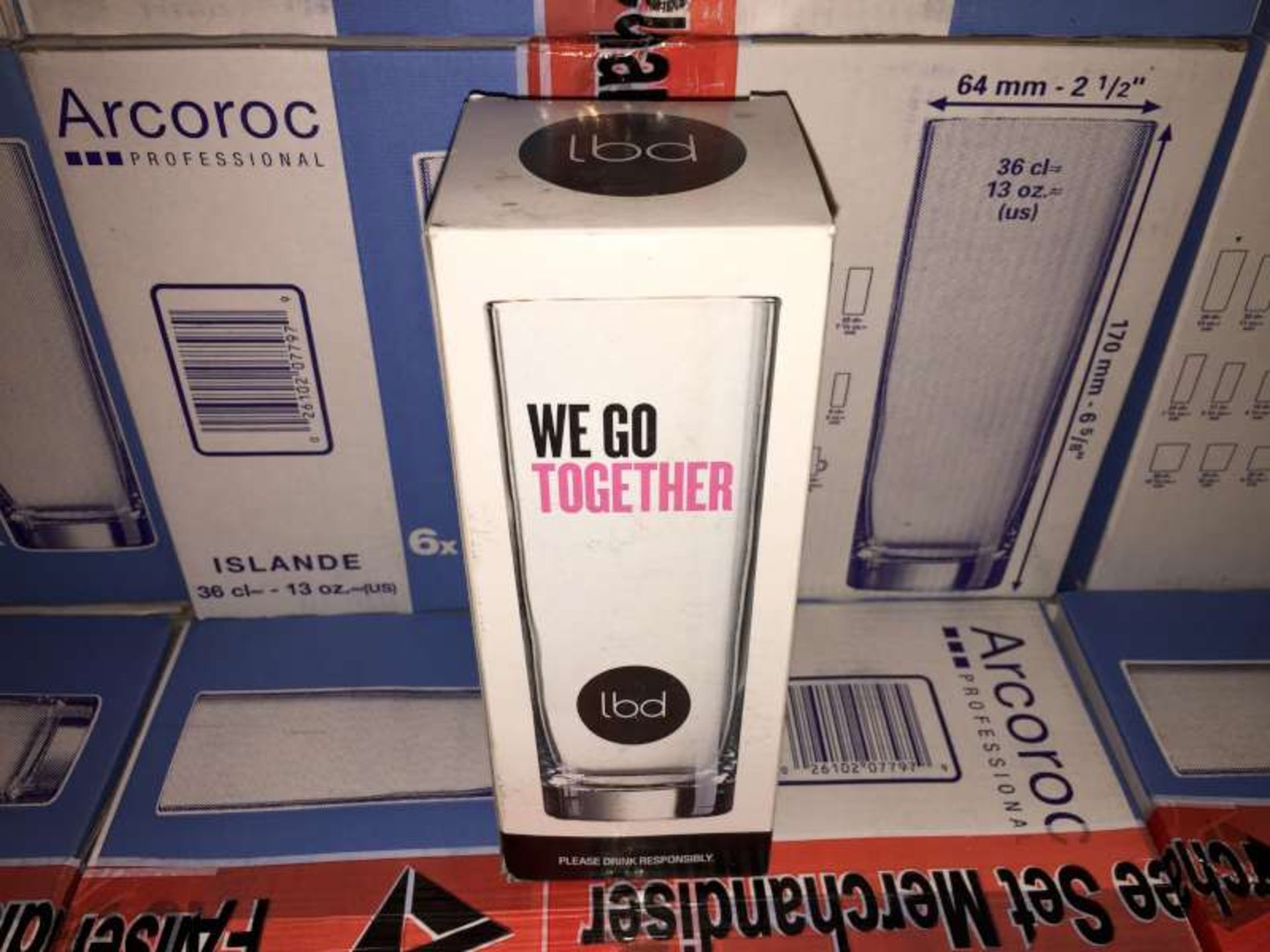 690 X IBD GLASSES WITH WE GO TOGETHER LOGO IN 115 BOXES