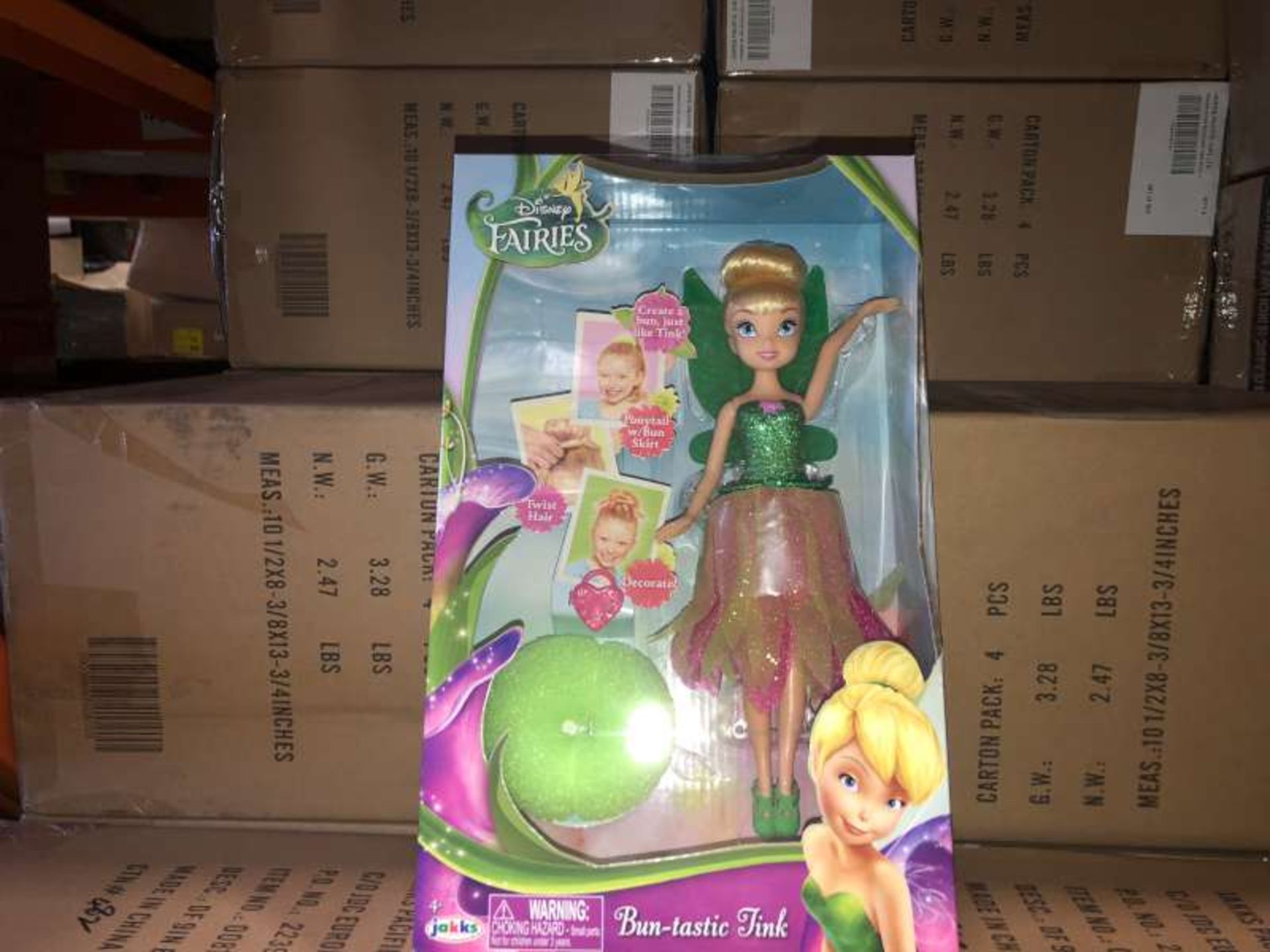 28 X BRAND NEW BOXED DISNEY FAIRIES BUNTASTIC TINK IN 7 BOXES