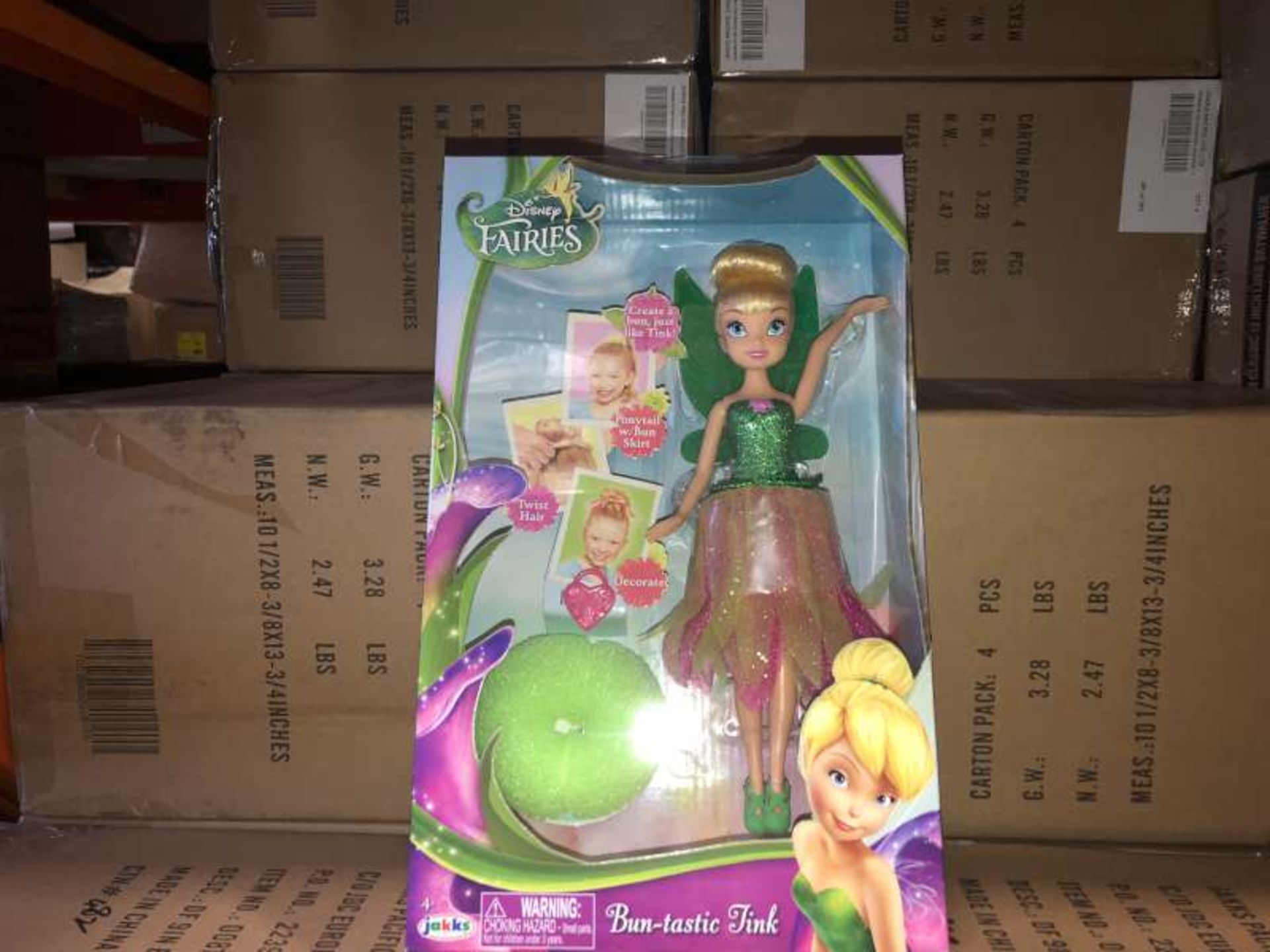 28 X BRAND NEW BOXED DISNEY FAIRIES BUNTASTIC TINK IN 7 BOXES