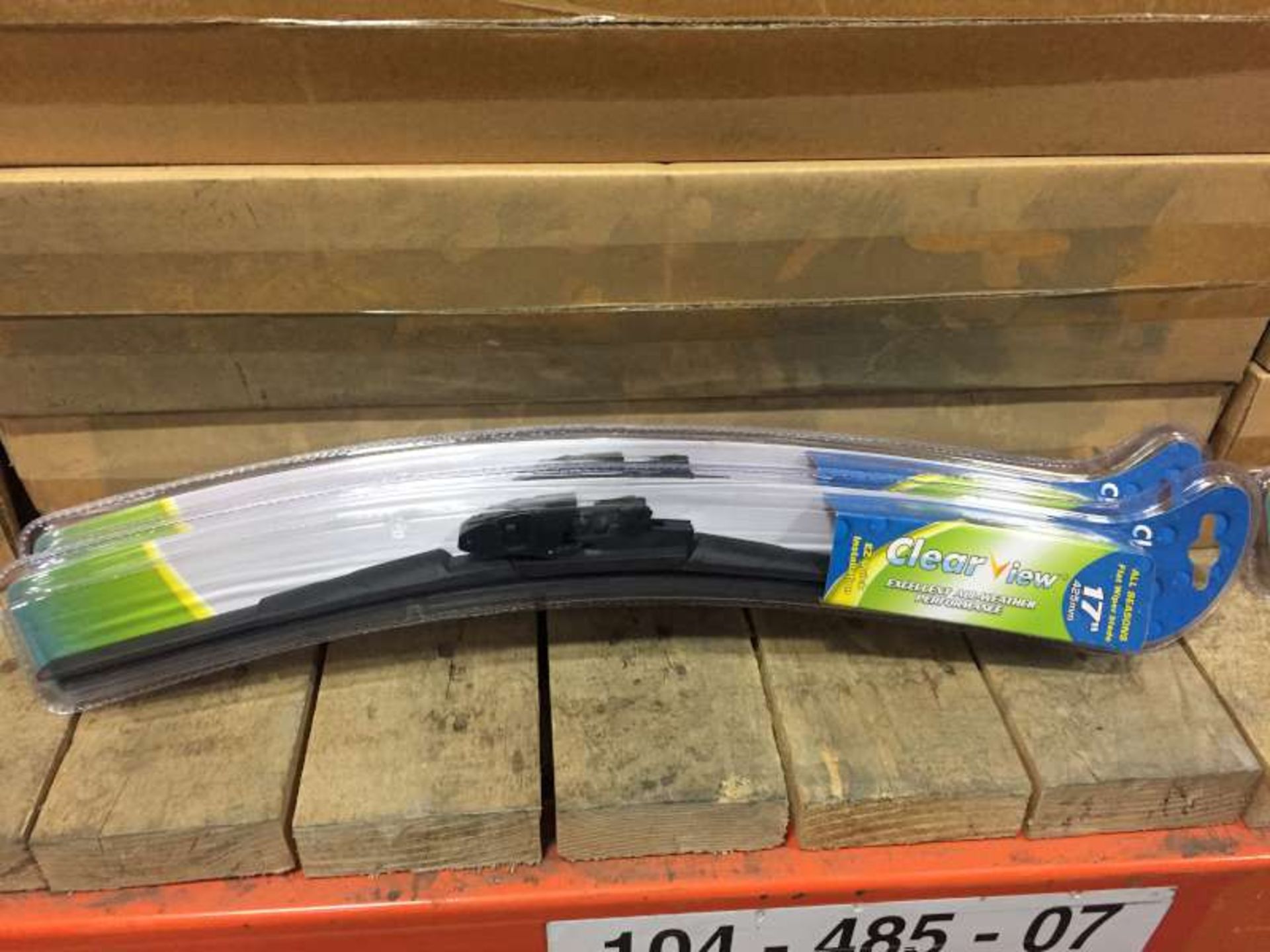 105 X CLEAR VIEW ALL SEASONS 17" WIPER BLADES IN 21 BOXES