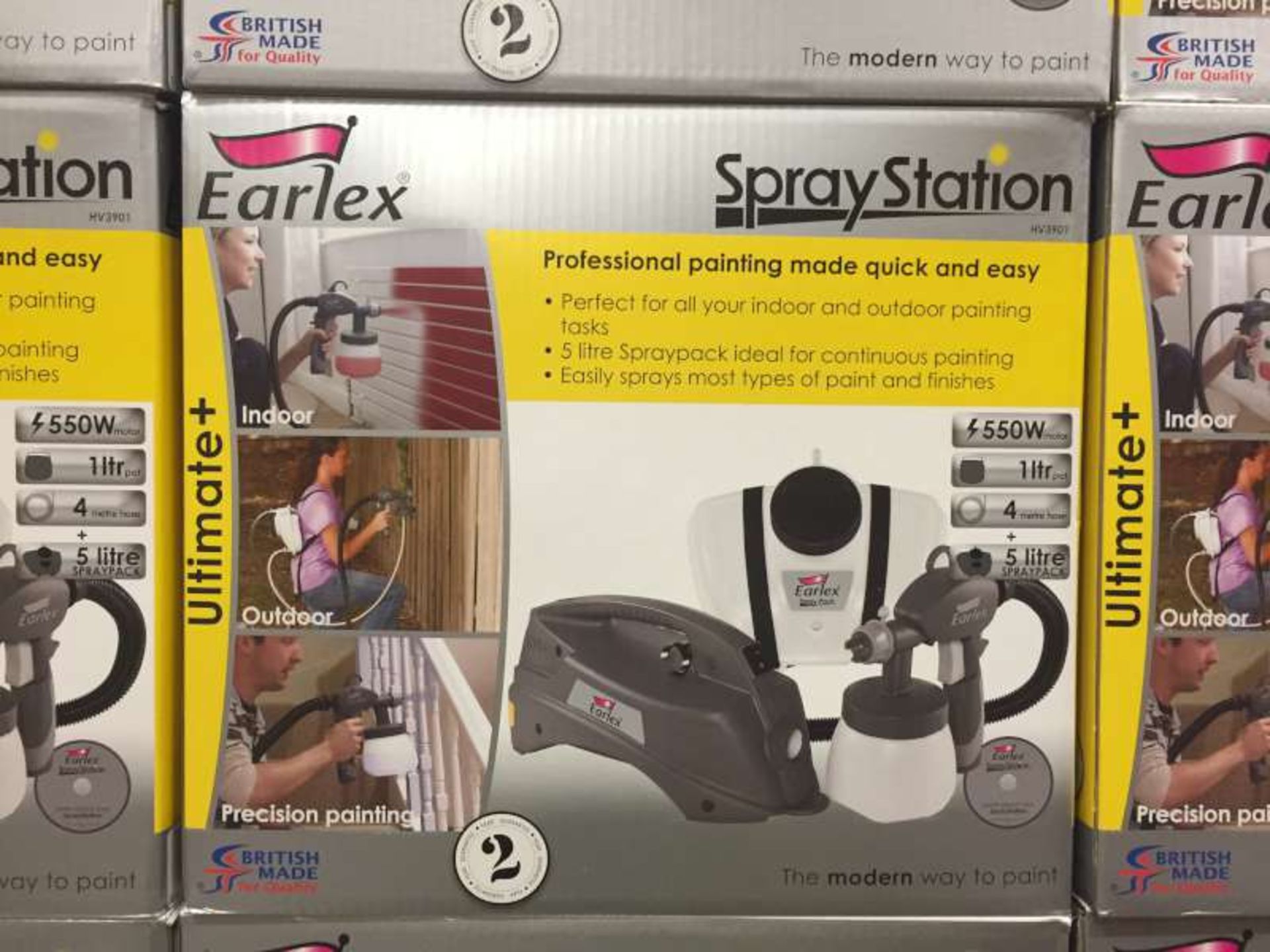 3 X BRAND NEW BOXED BRITISH MADE EARLEX SPRAY STATIONS