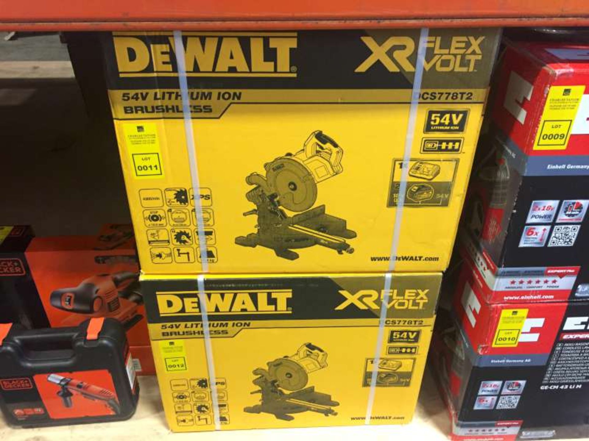 BRAND NEW BOXED DEWALT 54 VOLT XR FLEXVOLT 250 MM MITRE SAW