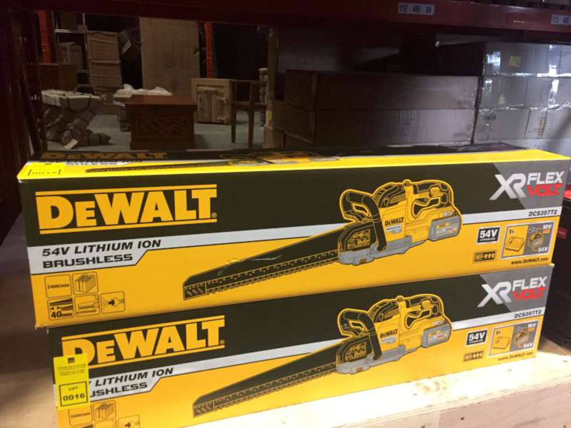 BRAND NEW BOXED DEWALT 54 VOLT XR FLEXVOLT ALLIGATOR SAW