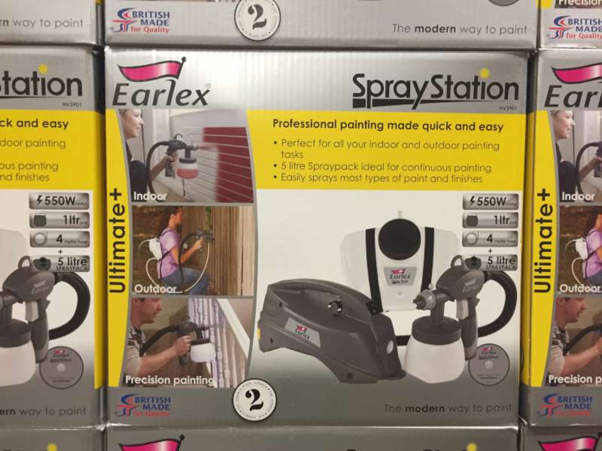 3 X BRAND NEW BOXED BRITISH MADE EARLEX SPRAY STATIONS