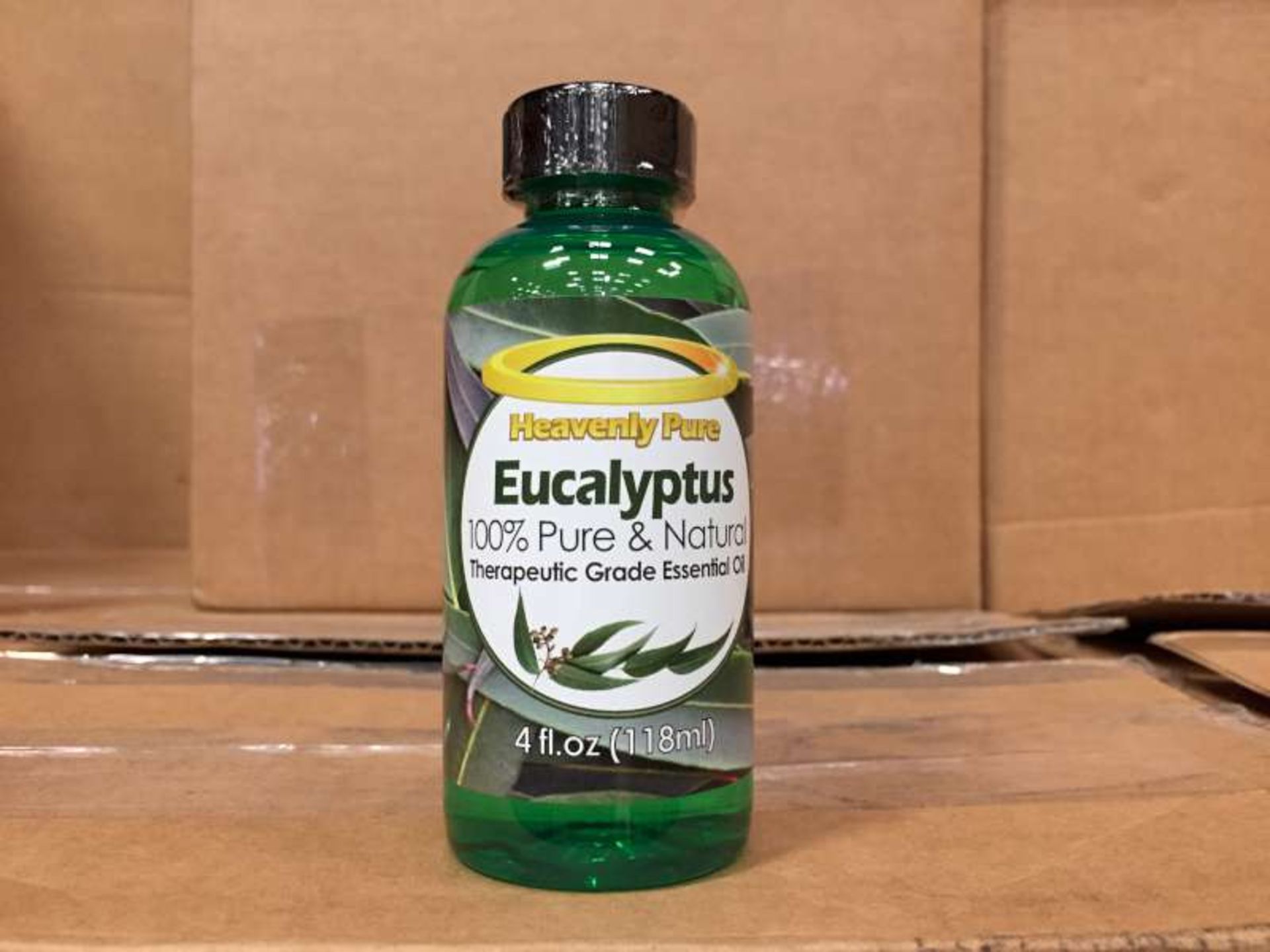 50 X 118 ML BOTTLES OF HEAVENLY PURE EUCALYPTUS 100% PURE AND NATURAL THERAPEUTIC GRADE ESSENTIAL