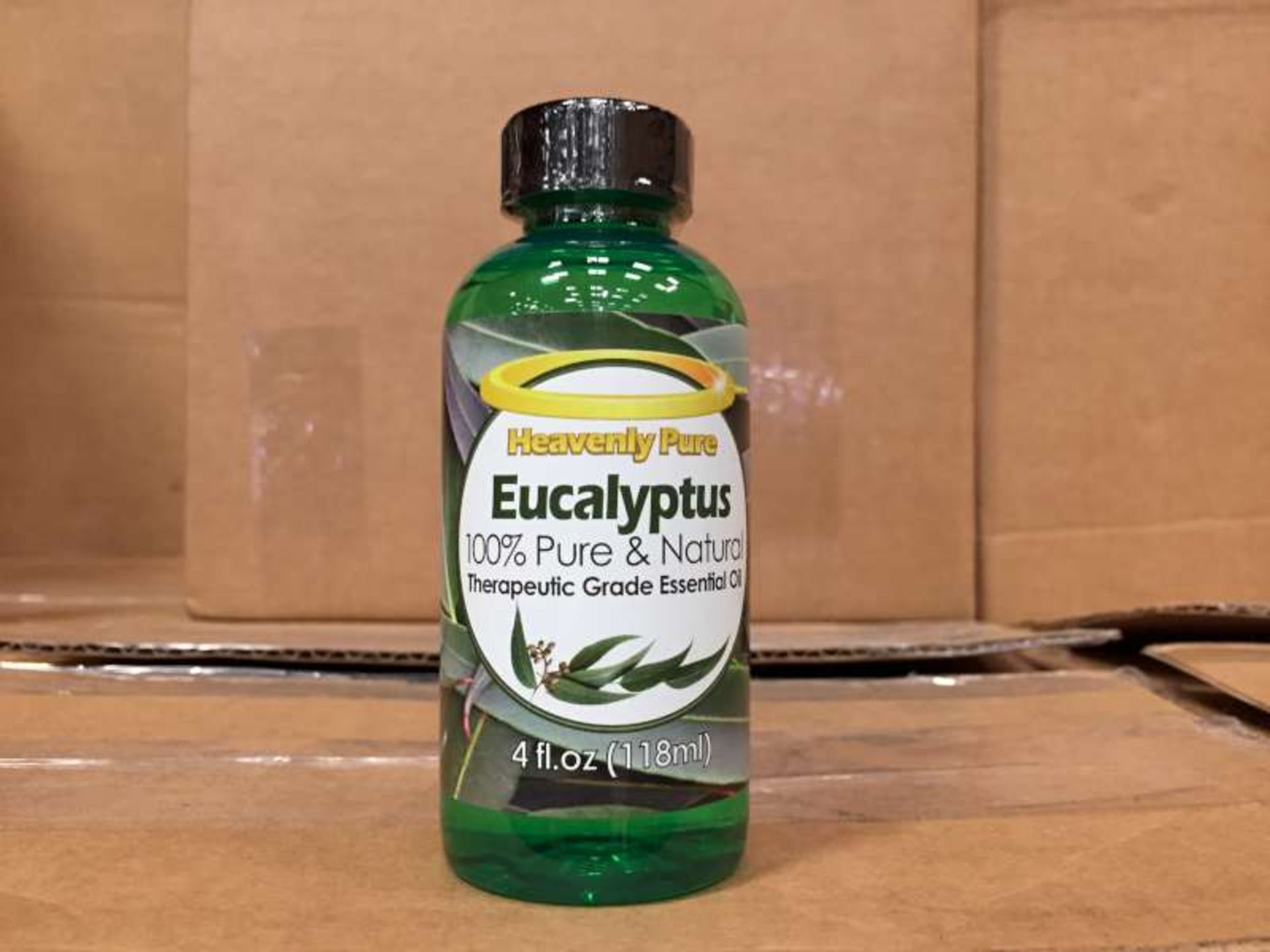 50 X 118 ML BOTTLES OF HEAVENLY PURE EUCALYPTUS 100% PURE AND NATURAL THERAPEUTIC GRADE ESSENTIAL