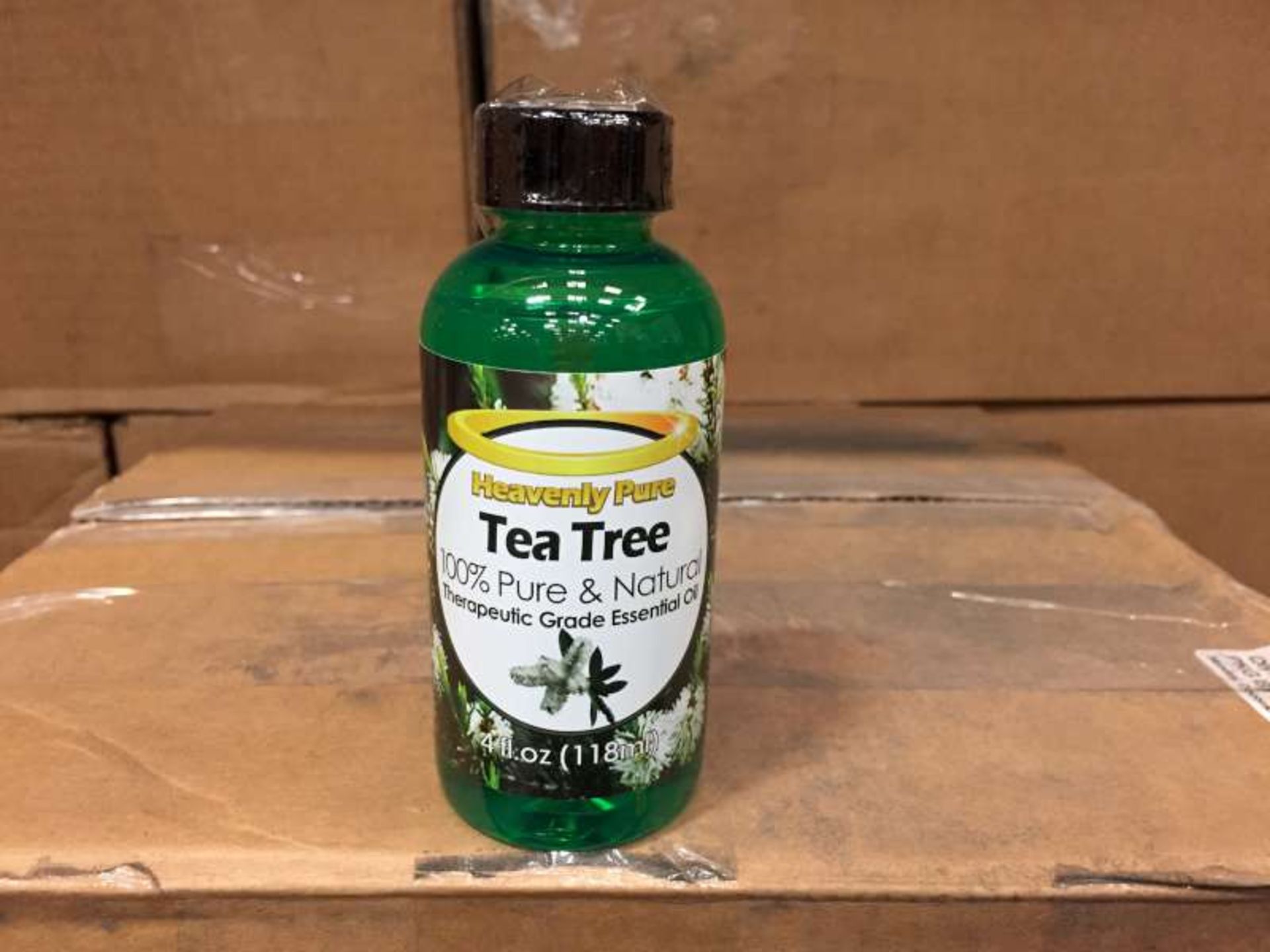 50 X 118 ML BOTTLES OF HEAVENLY PURE TEA TREE 100% PURE AND NATURAL THERAPEUTIC GRADE ESSENTIAL