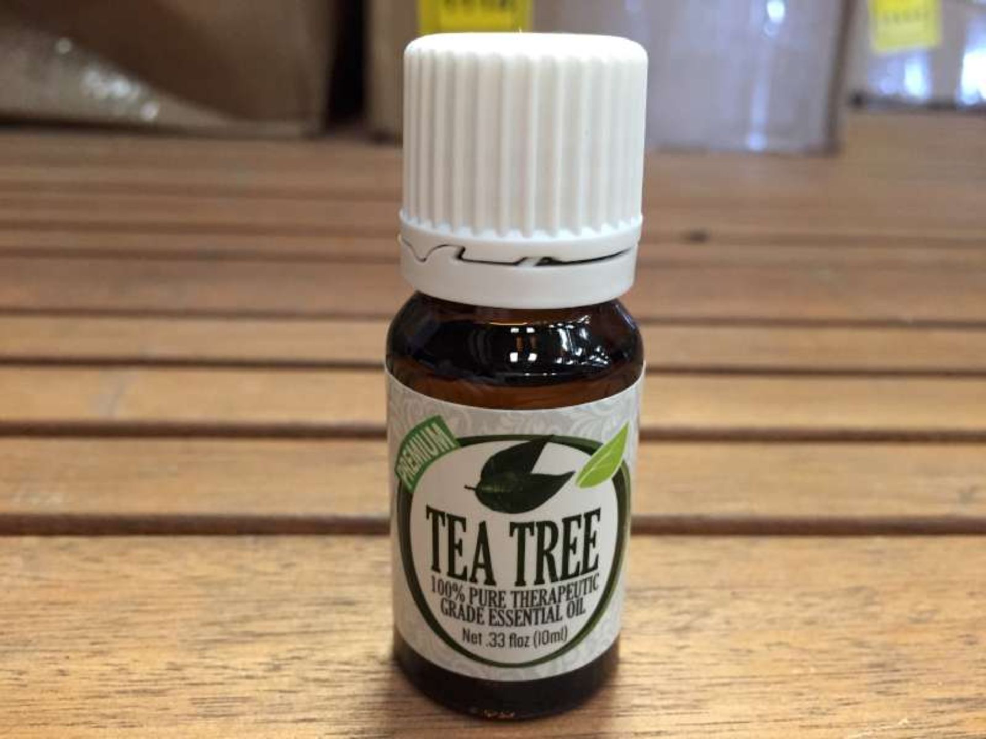 100 X 10 ML BOTTLES OF HEALING SOLUTIONS TEA TREE 100% PURE THERAPEUTIC GRADE ESSENTIAL OIL IN 1