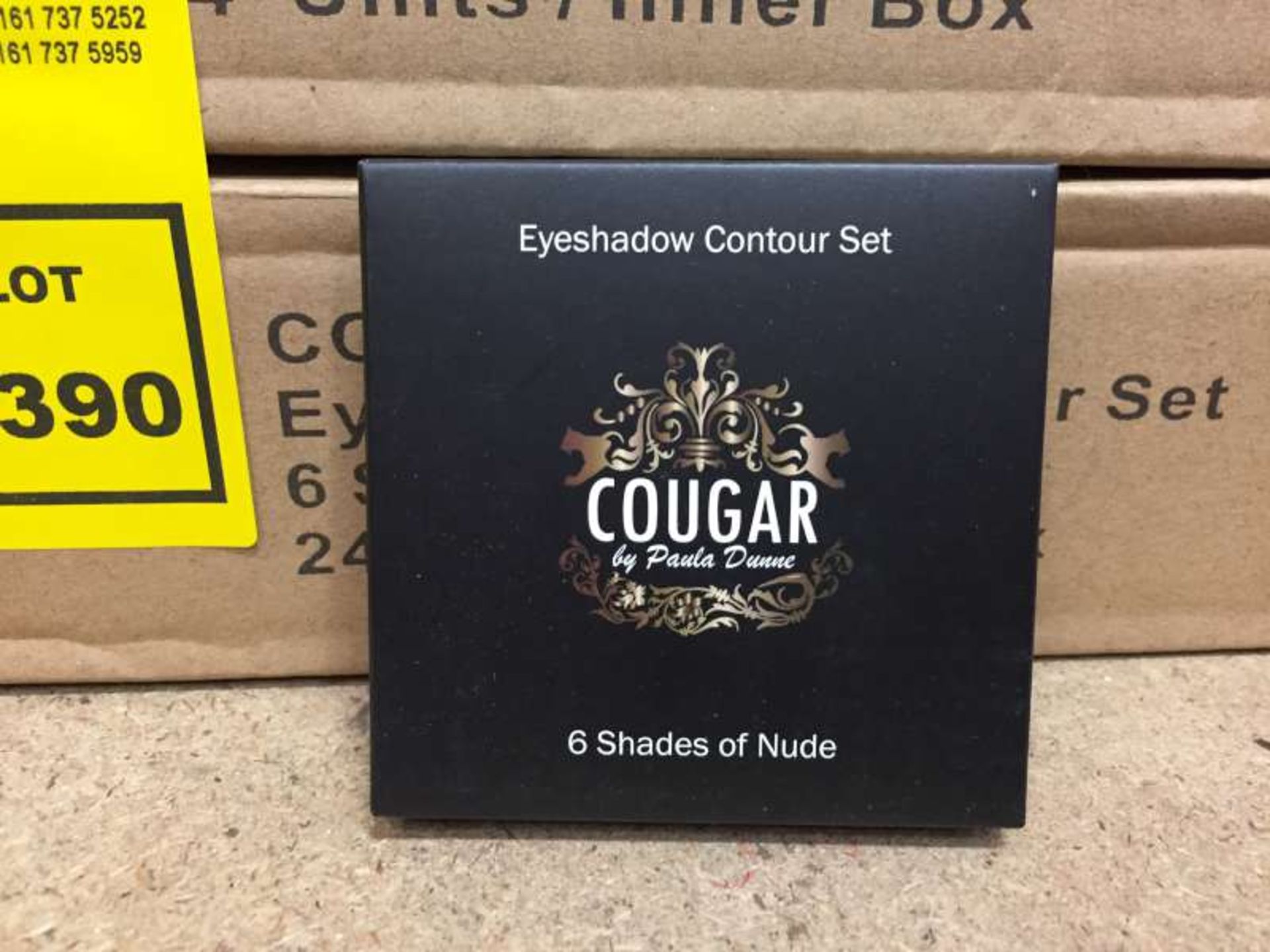 48 X COUGAR EYESHADOW CONTOUR SET 6 SHADES OF NUDE IN 2 BOXES