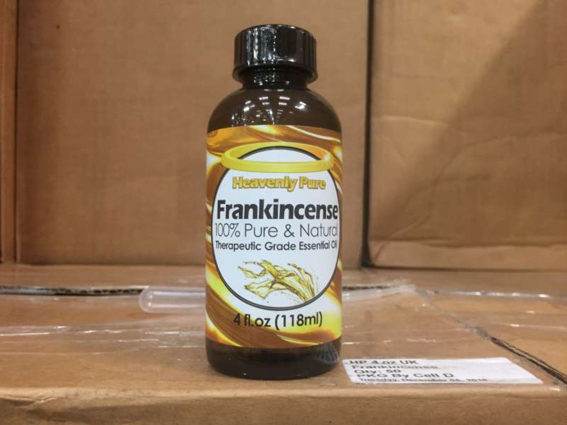 50 X 118 ML BOTTLES OF HEAVENLY PURE FRANKINCENSE 100% PURE AND NATURAL THERAPEUTIC GRADE