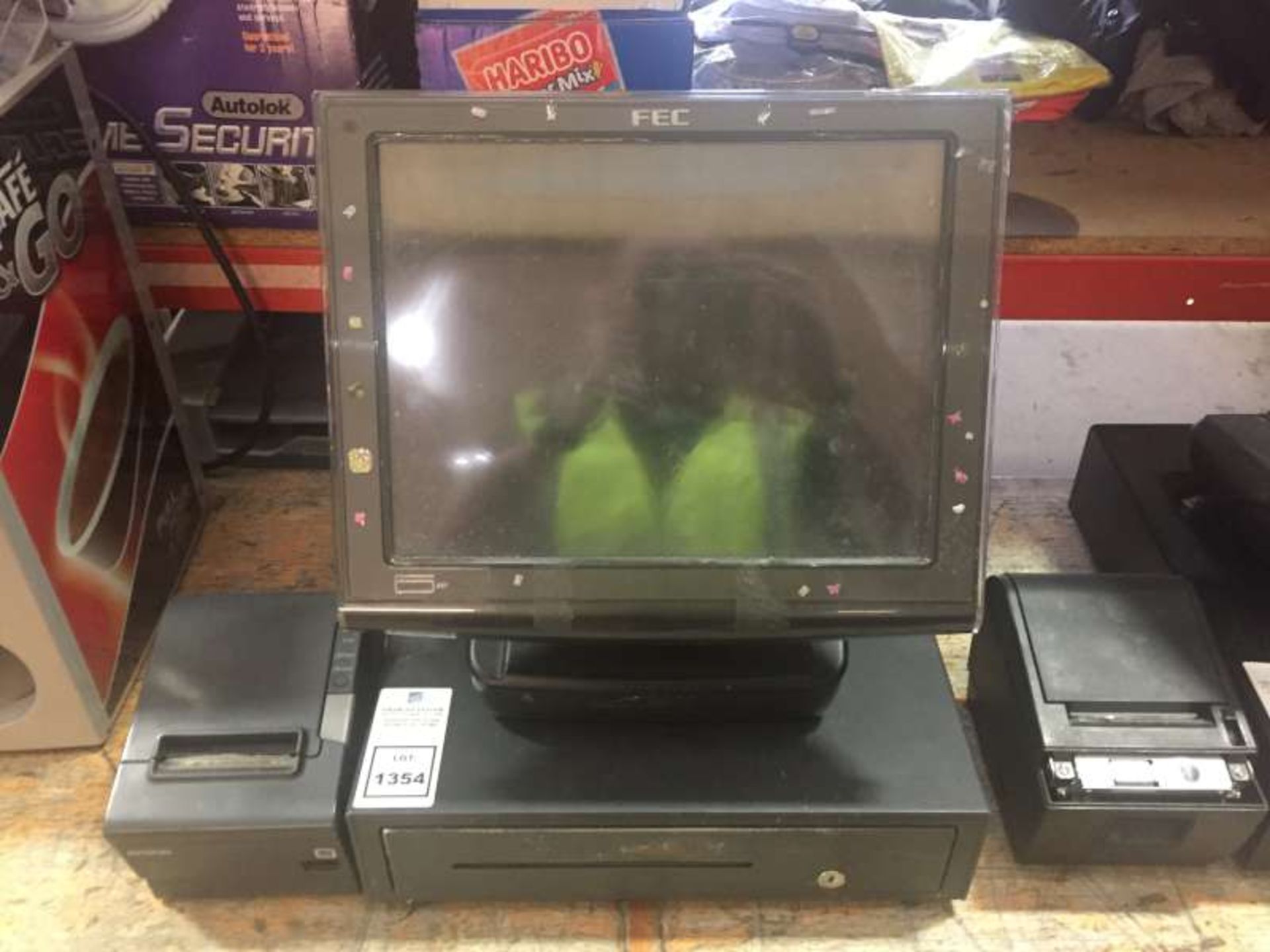 FEC TOUCHSCREEN TILL WILL CASH DRAWER AND EPSON RECEIPT PRINTER