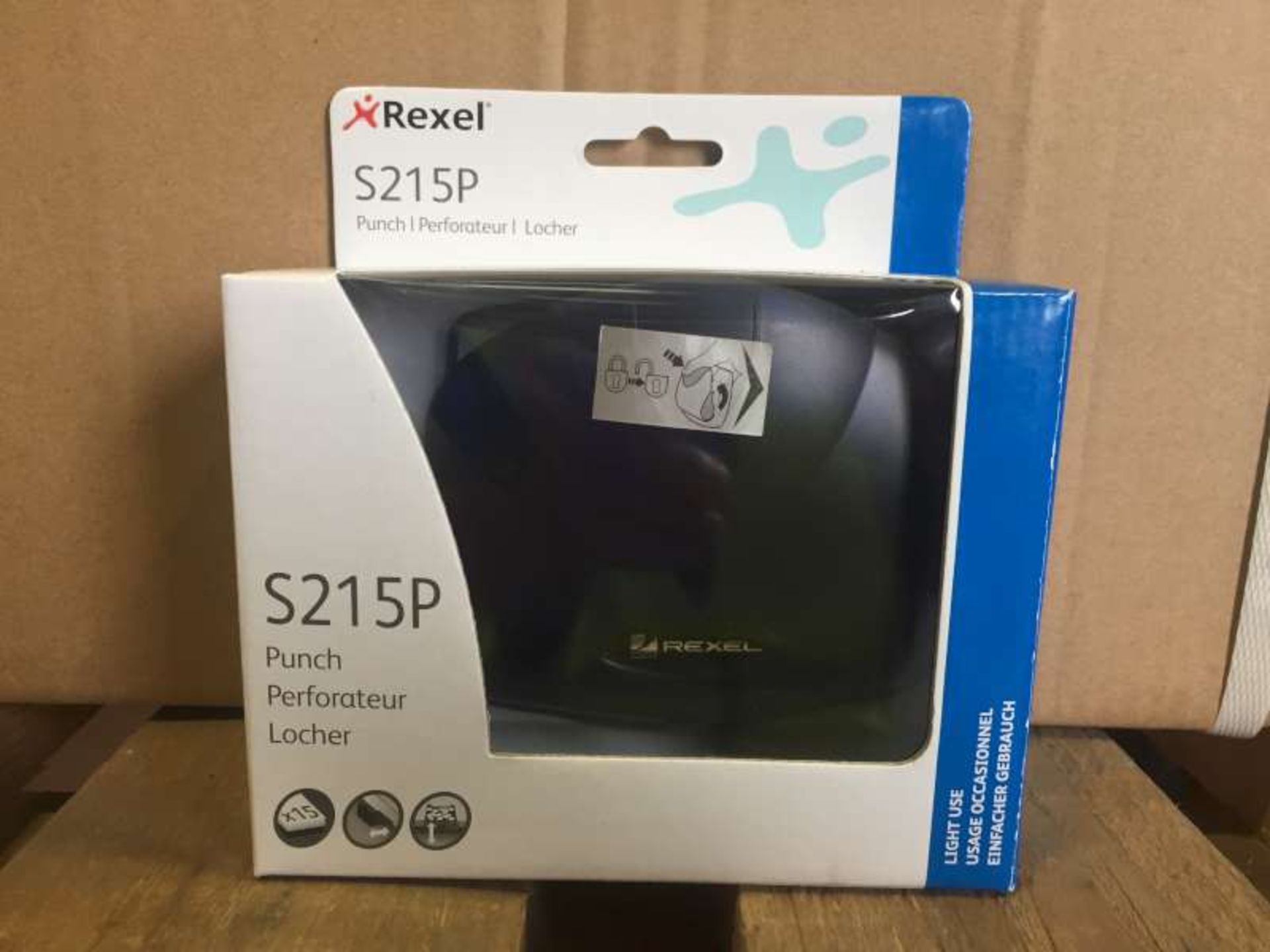 40 X REXEL S215P HOLE PUNCH IN 1 BOX