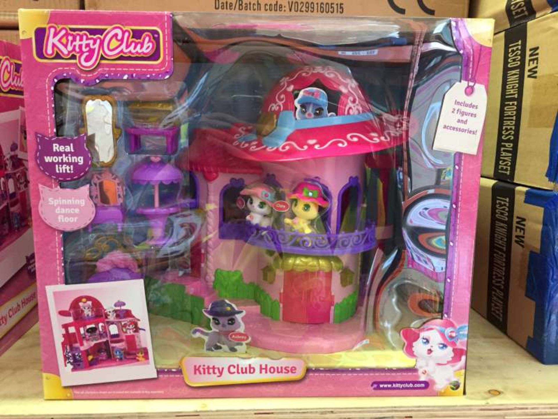 8 X BRAND NEW BOXED KITTY CLUB HOUSE IN 4 BOXES