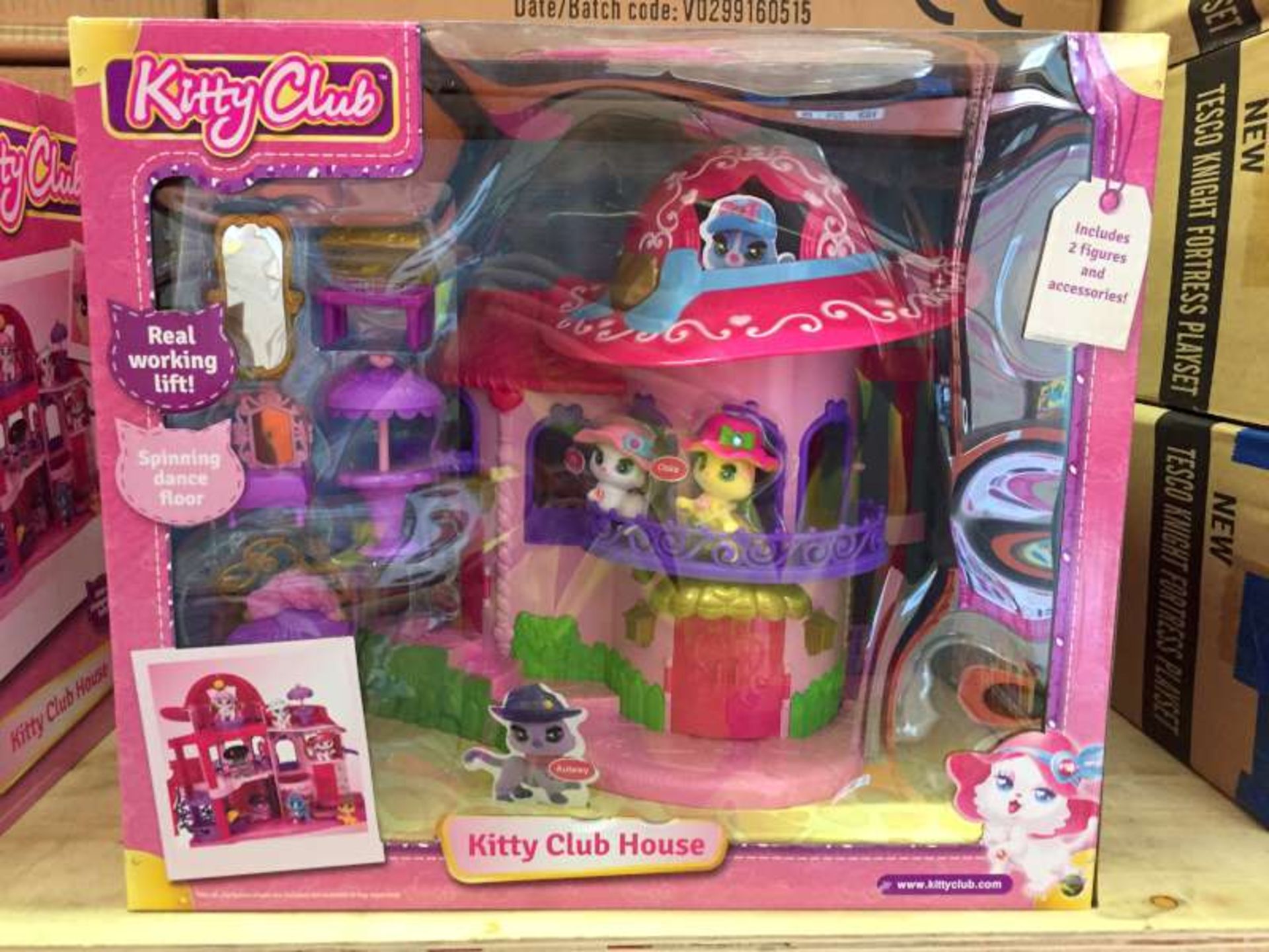 8 X BRAND NEW BOXED KITTY CLUB HOUSE IN 4 BOXES
