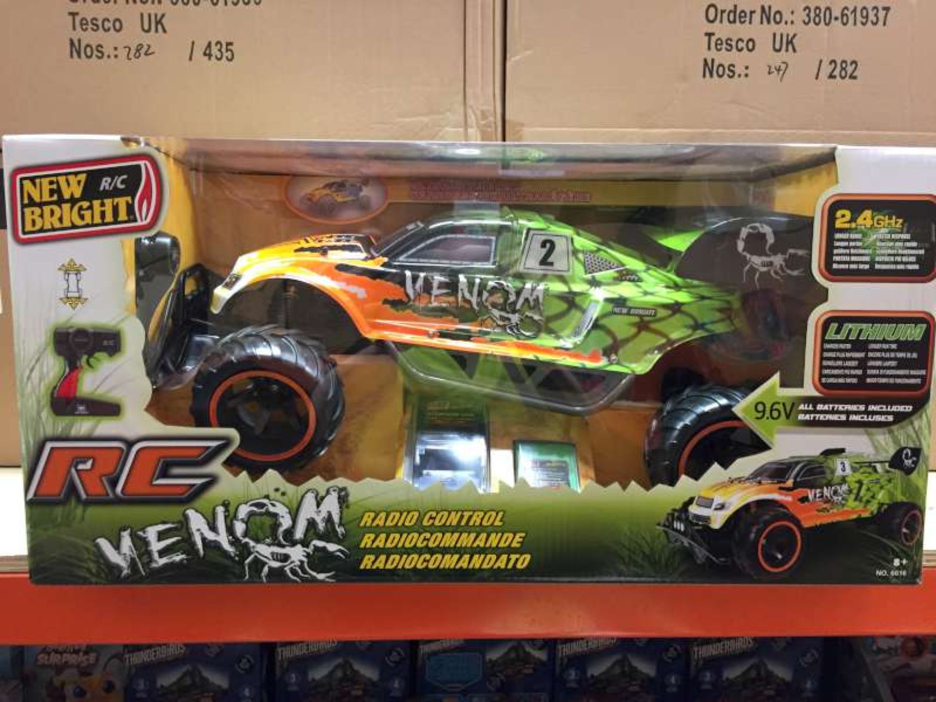 3 X BRAND NEW BOXED NEW BRIGHT RADIO CONTROL VENOM CARS IN 3 BOXES