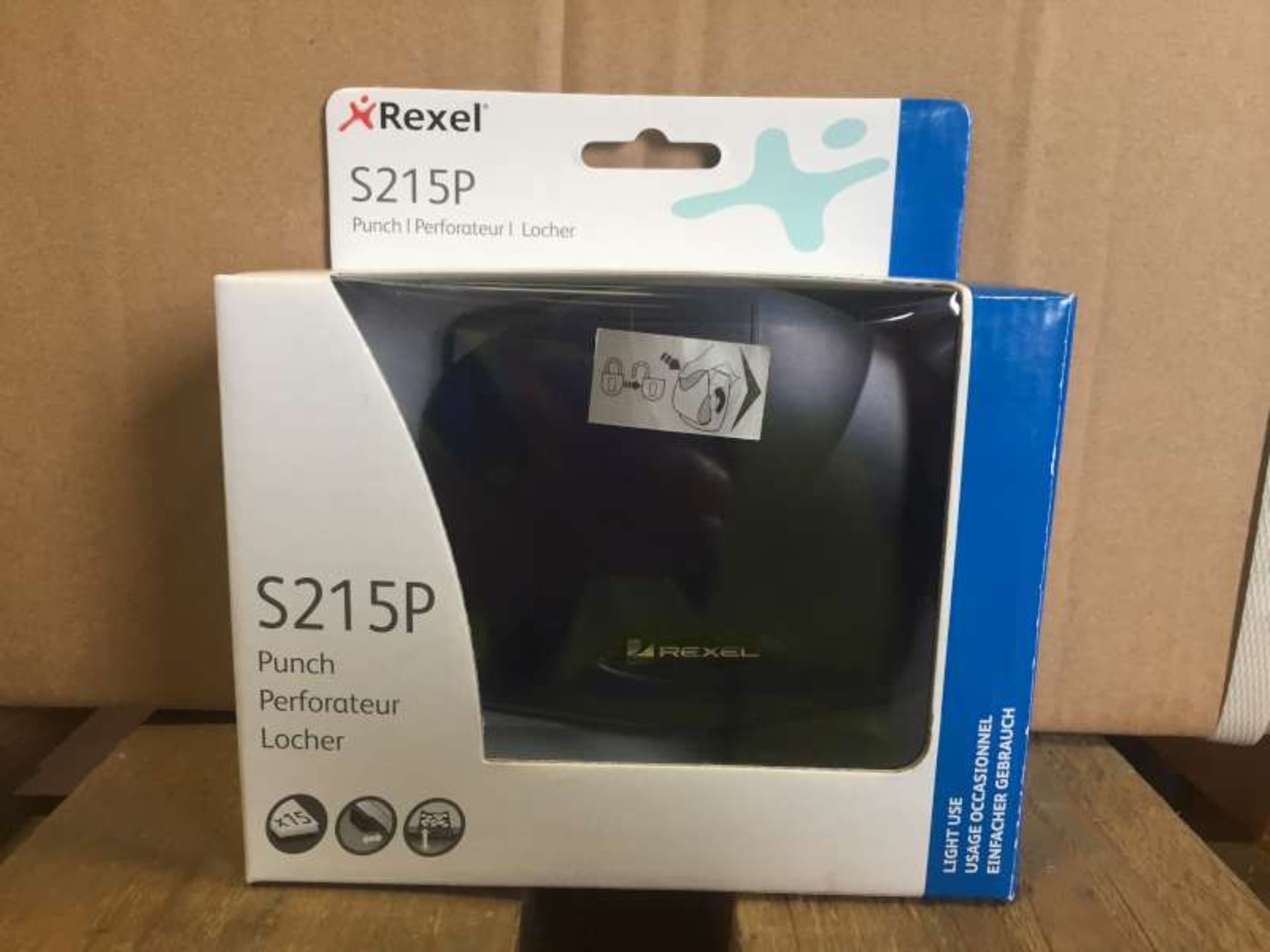 40 X REXEL S215P HOLE PUNCH IN 1 BOX