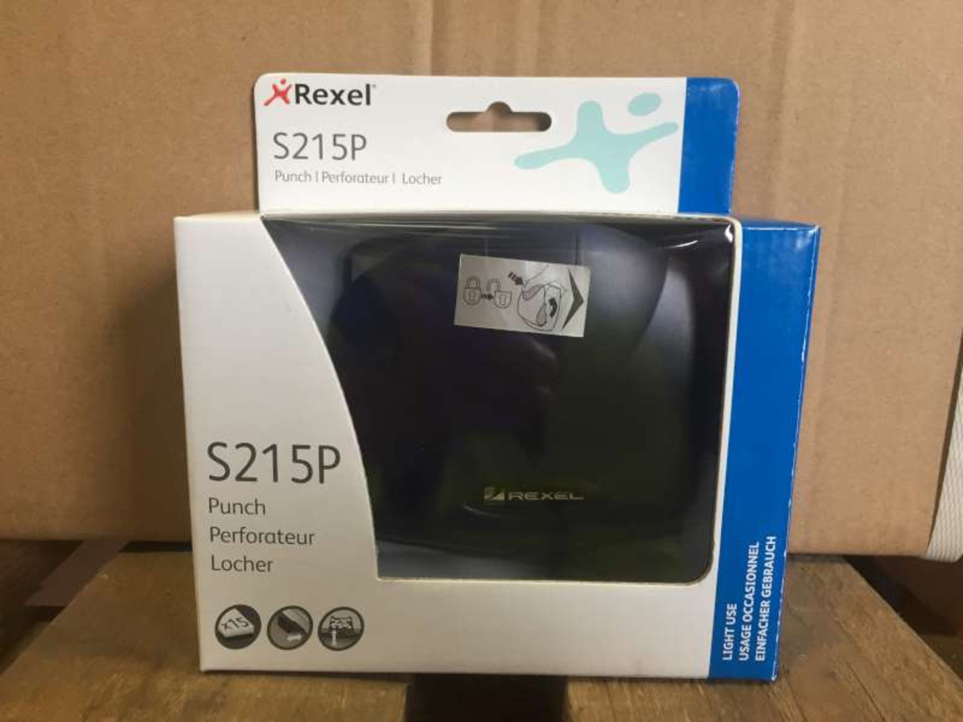 40 X REXEL S215P HOLE PUNCH IN 1 BOX