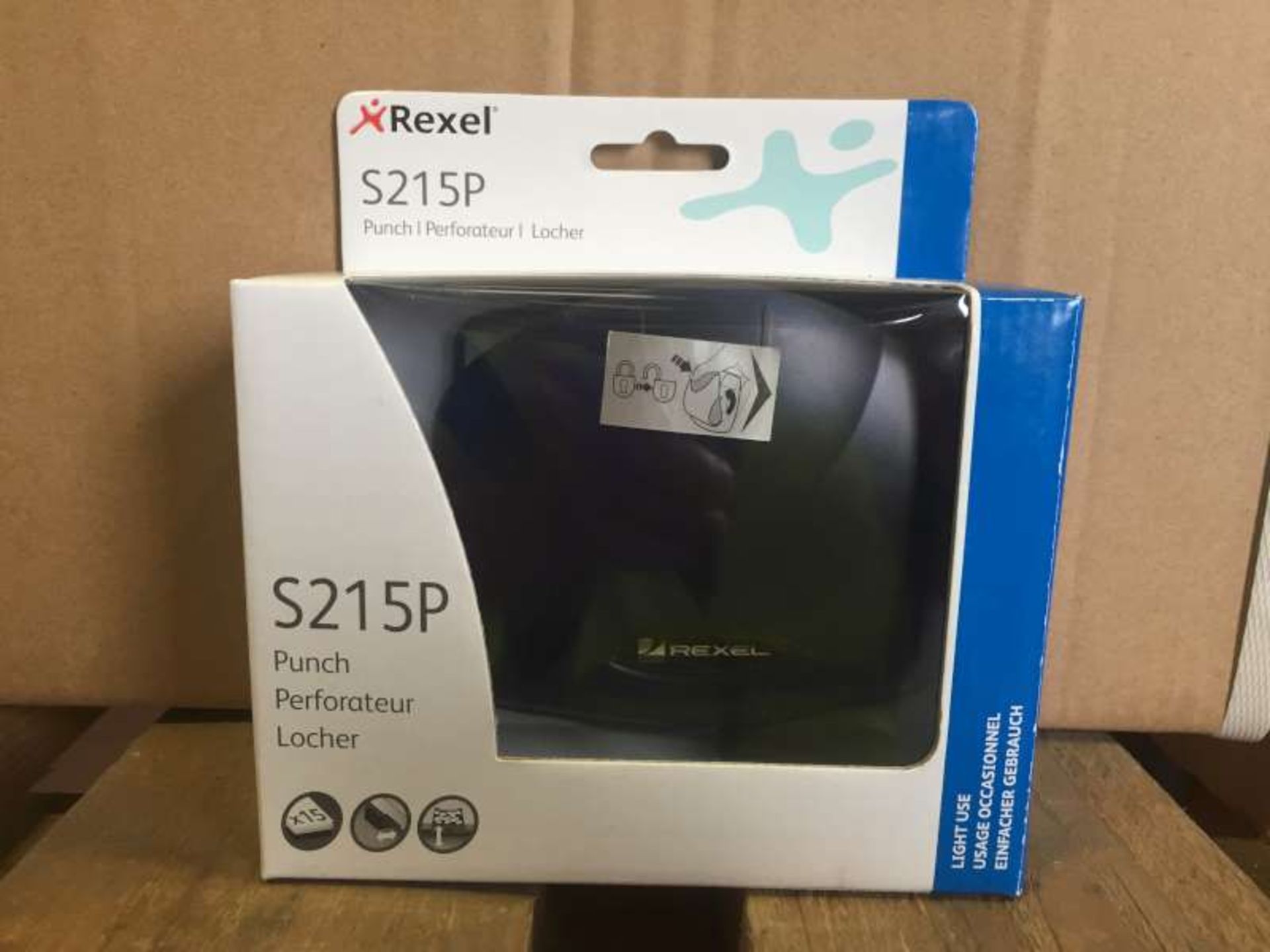 40 X REXEL S215P HOLE PUNCH IN 1 BOX