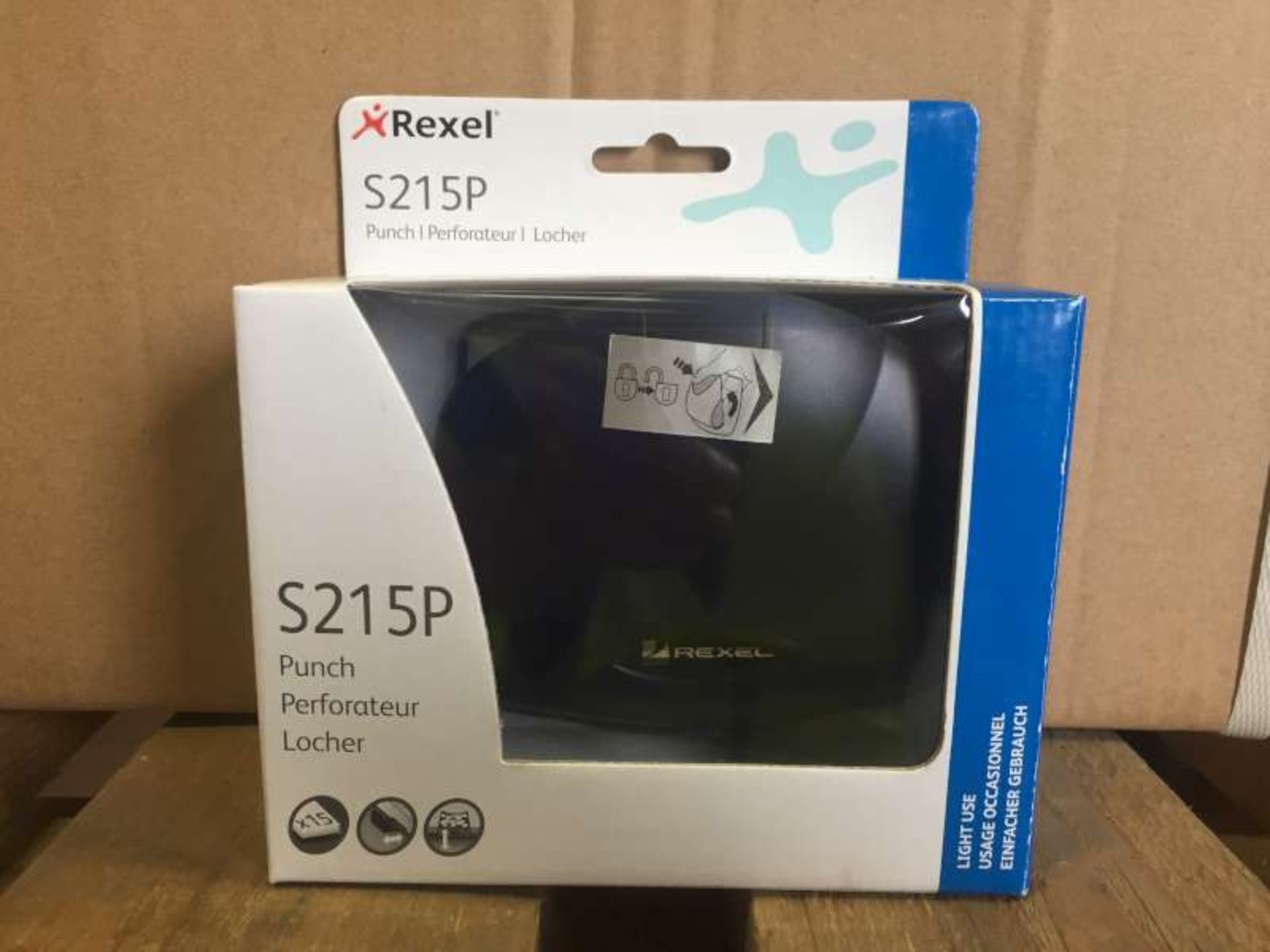 40 X REXEL S215P HOLE PUNCH IN 1 BOX