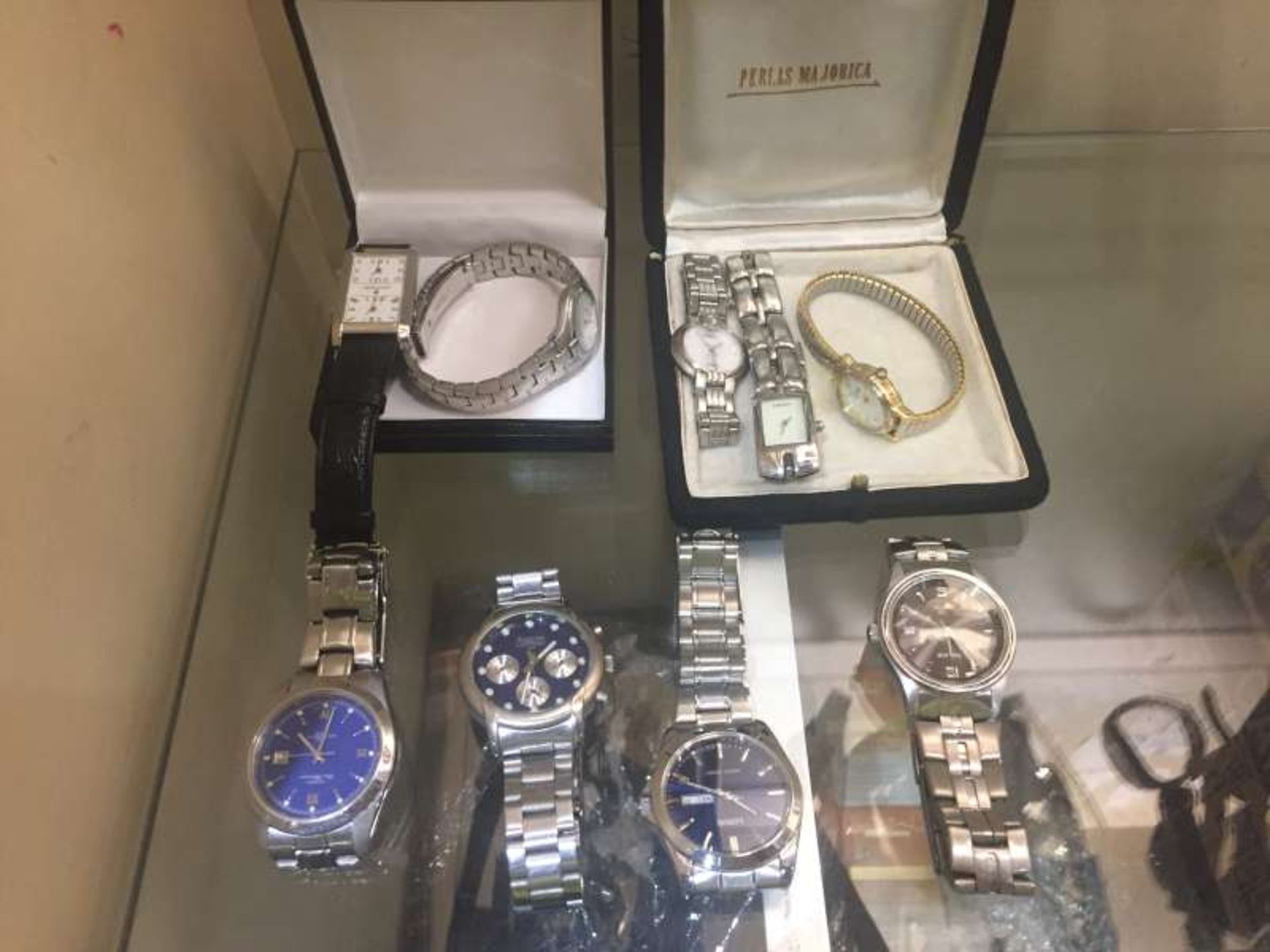 9 X WRIST WATCHES IE BEN SHERMAN, LORUS, PULSAR, ETC