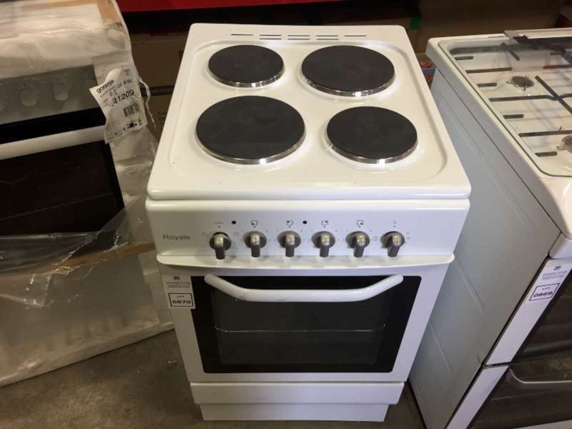 ROYALE 4 RINGED ELECTRIC OVEN