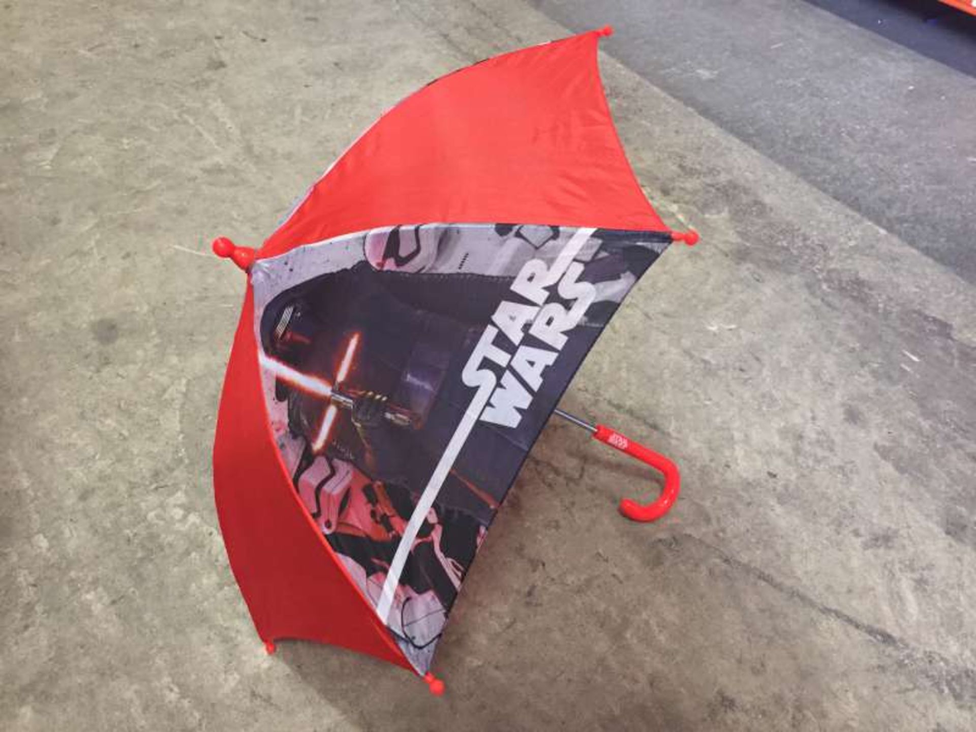 40 X STAR WARS UMBRELLAS IN 2 BOXES