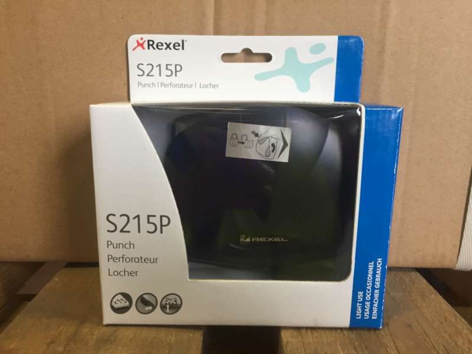 40 X REXEL S215P HOLE PUNCH IN 1 BOX