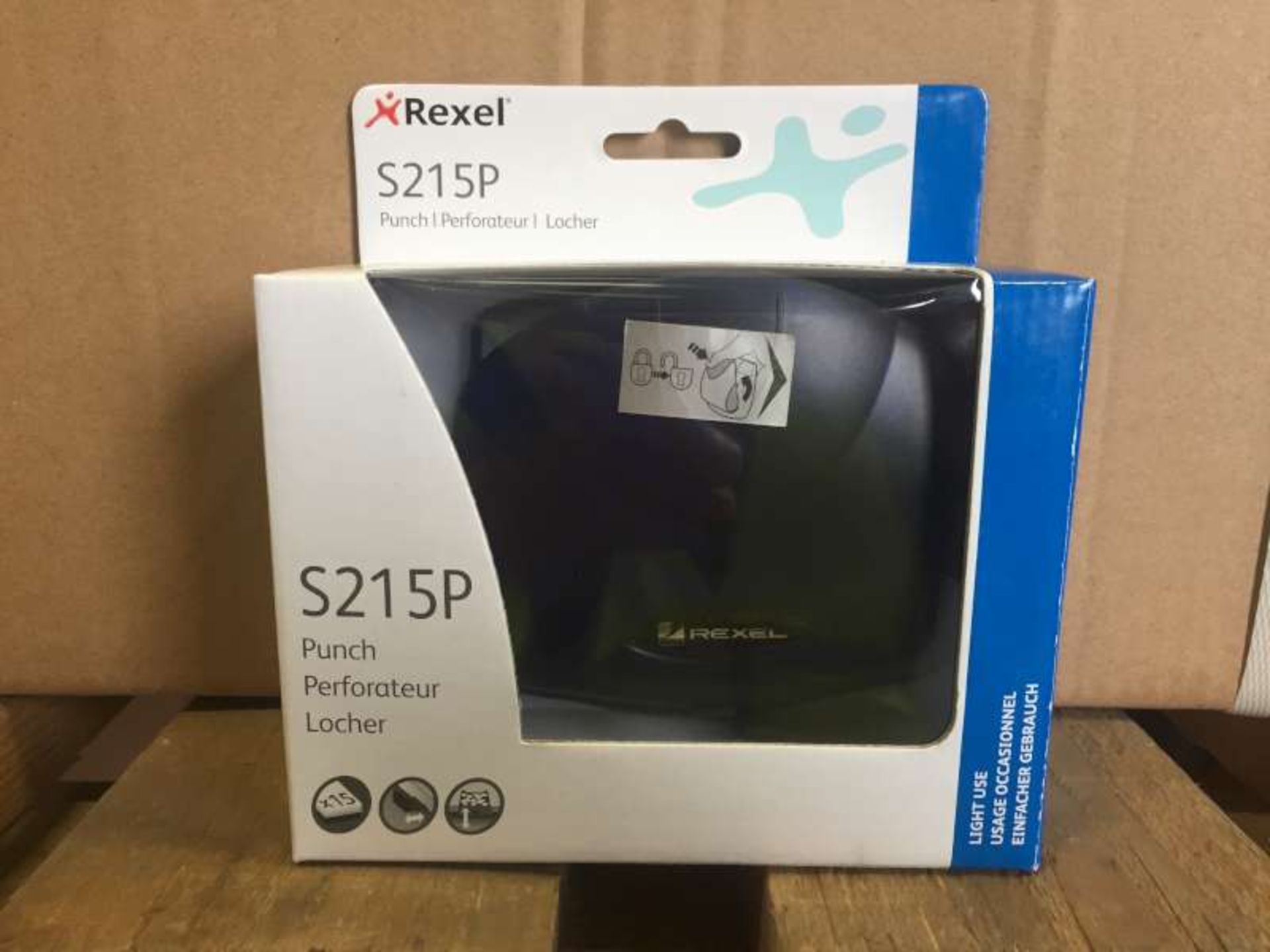 40 X REXEL S215P HOLE PUNCH IN 1 BOX