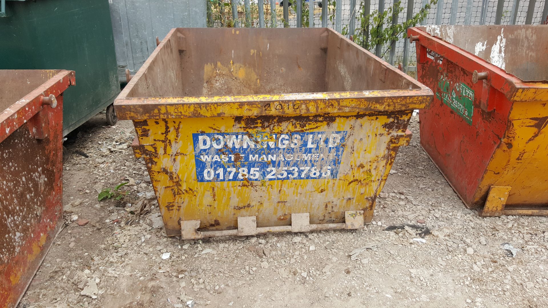 Unbranded 2 Cubic Yard mini skip