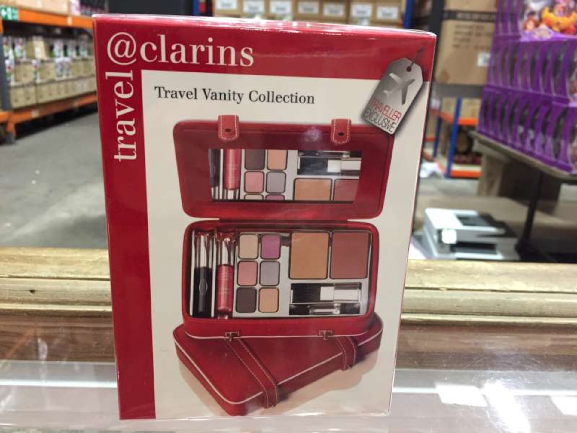 10 CLARINS TRAVEL VANITY COLLECTION MAKEUP PALETTE
