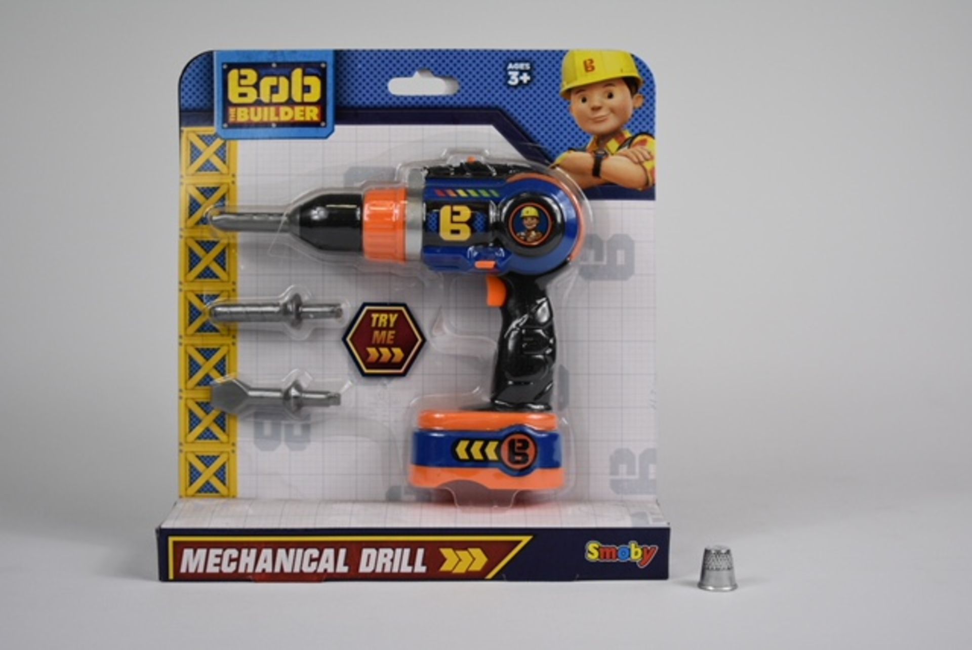 18 BOB THE BUILDER MECHANICAL DRILLS IN 3 BOXS