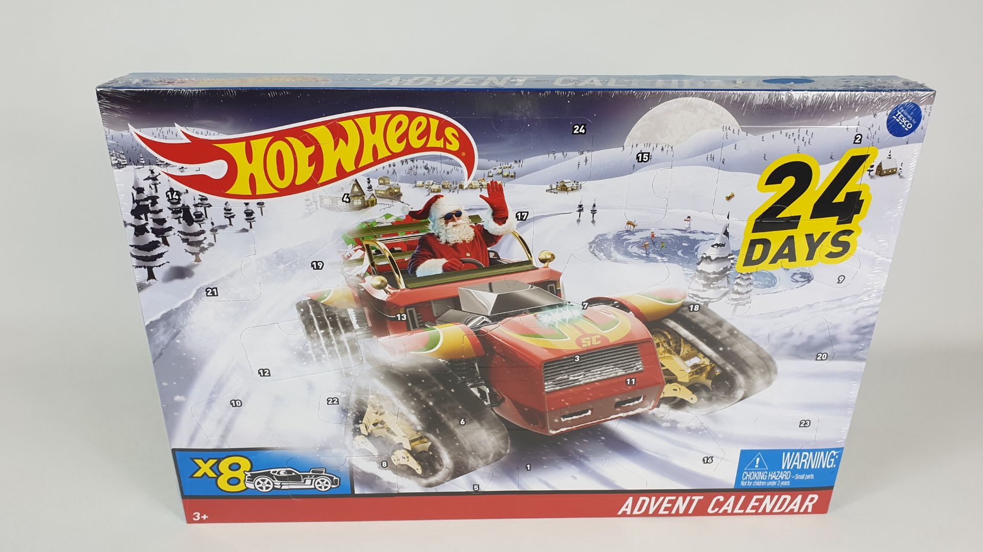 18 X HOTWHEELS ADVENT CALENDERS