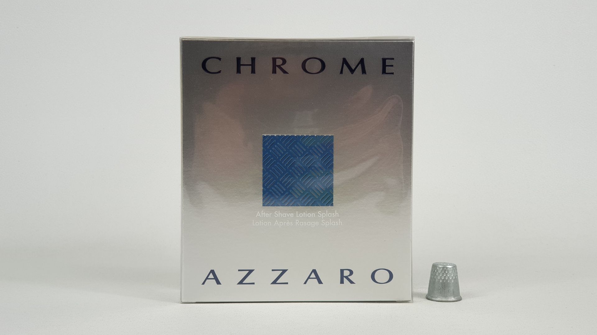 10 X 100 ML CHROME AZZARO AFTER SHAVE LOTION SPLASH