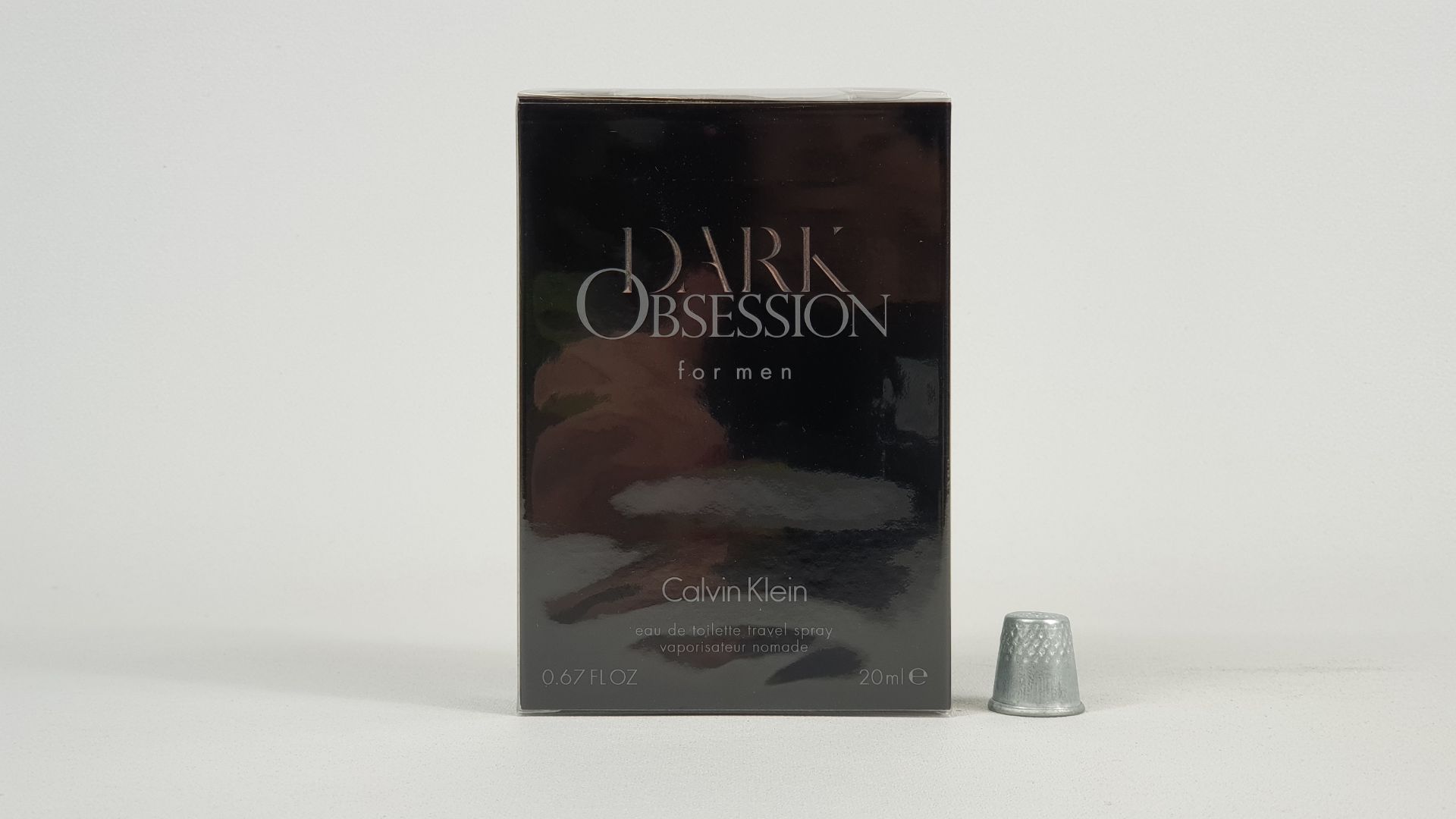 10 X 20 ML CALVIN KLEIN DARK OBSESSION FOR MEN EAU DE TOILETTE TRAVEL SPRAY