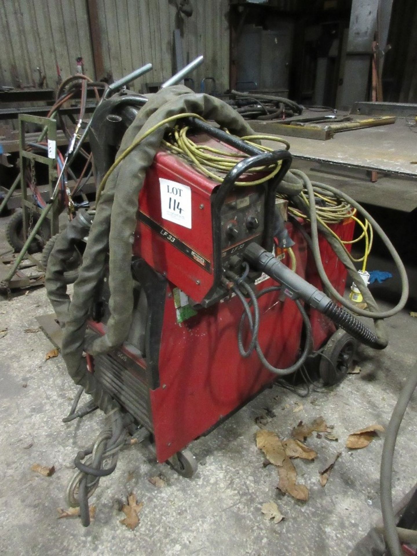 Lincoln Electric CV505 mig welder with wire feed