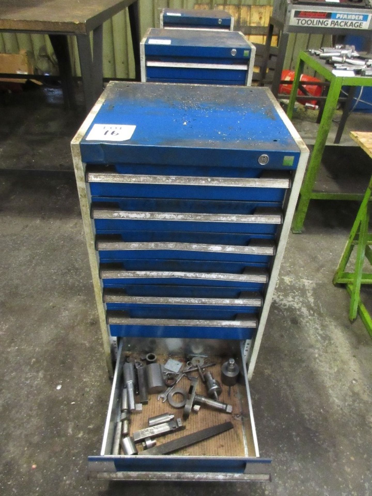 Tooling cabinet and contents