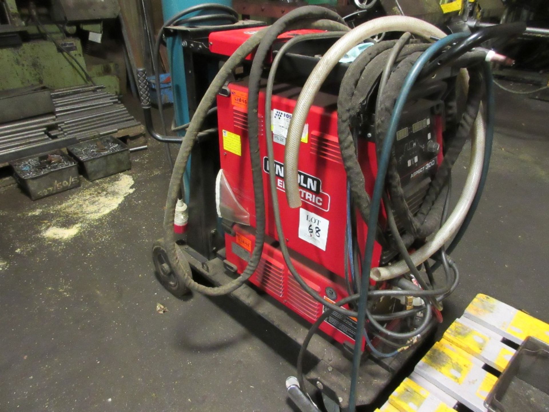 Lincoln Electric Aspect 300 welder NB Bottle not included