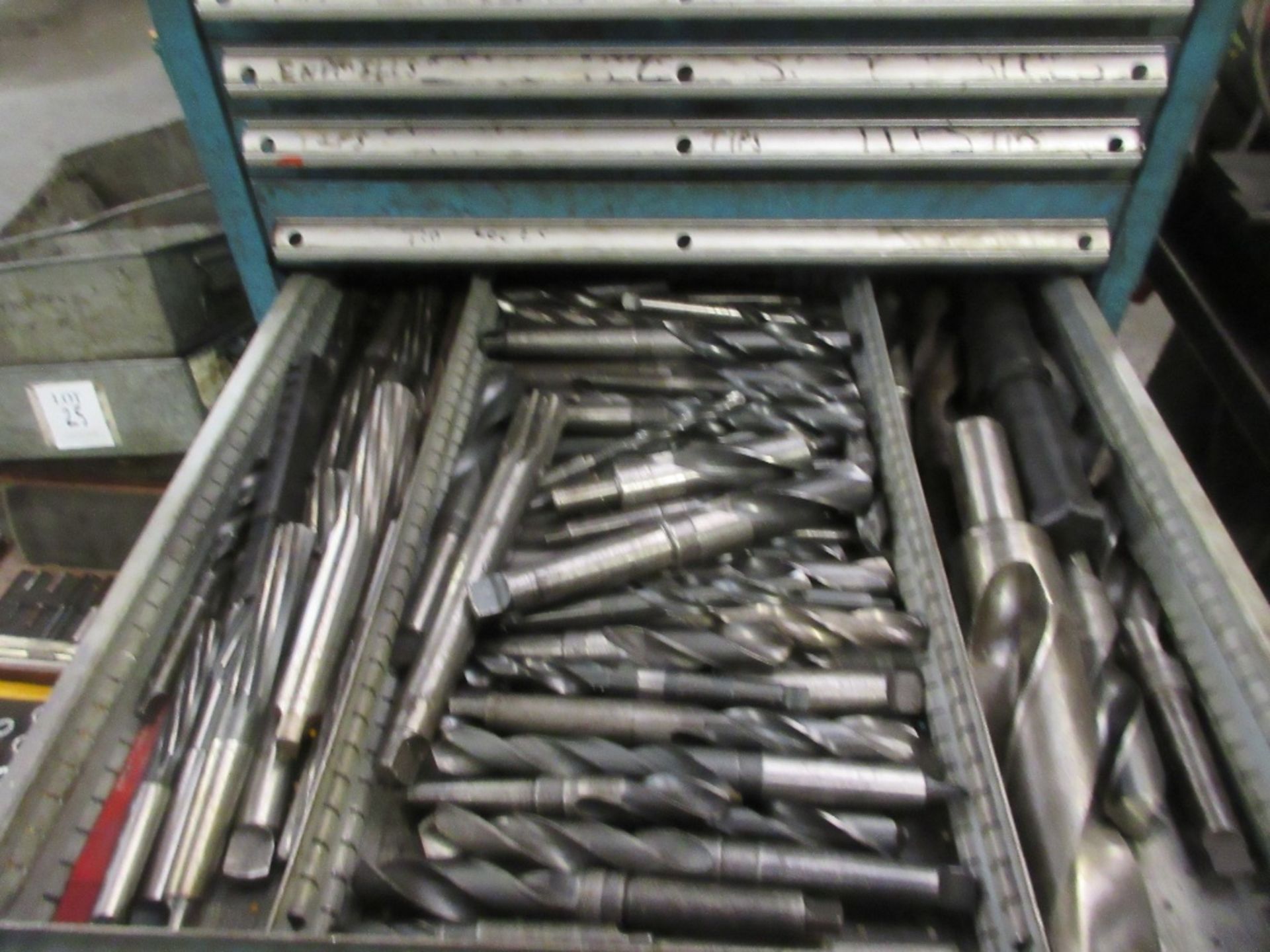 Tooling cabinet containing taps, drills, tips, endmills etc - Image 6 of 9